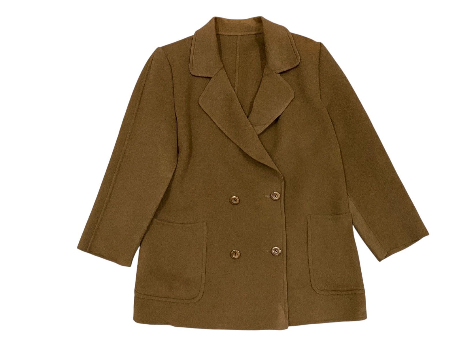 Burberry Prorsum Vtg Burberrys Wool Coat Jacket Browns Size US M / EU 48-50 / 2 - 3 Thumbnail