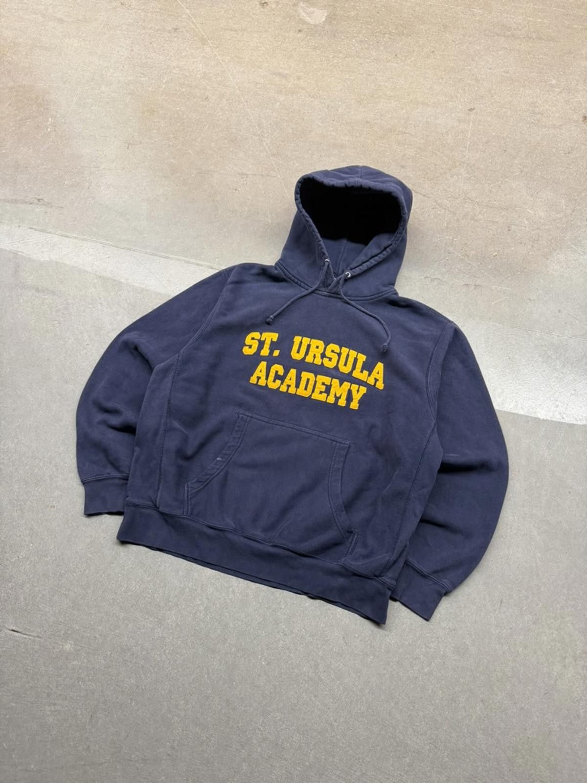 Other Vintage 90s/Y2K Pro Weave St. Ursula Academy Faded Hoodie L Size US L / EU 52-54 / 3 - 2 Thumbnail
