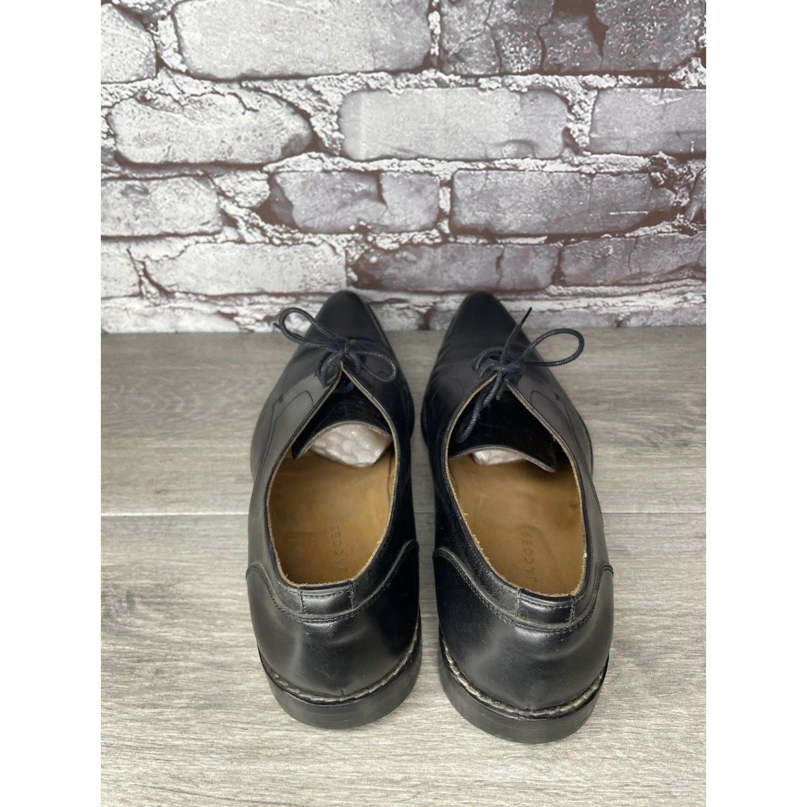 Marc Jacobs Marc Jacobs Handmade Black Leather Derby Oxfords Shoes Men’s Size US 9 / EU 42 - 5 Thumbnail