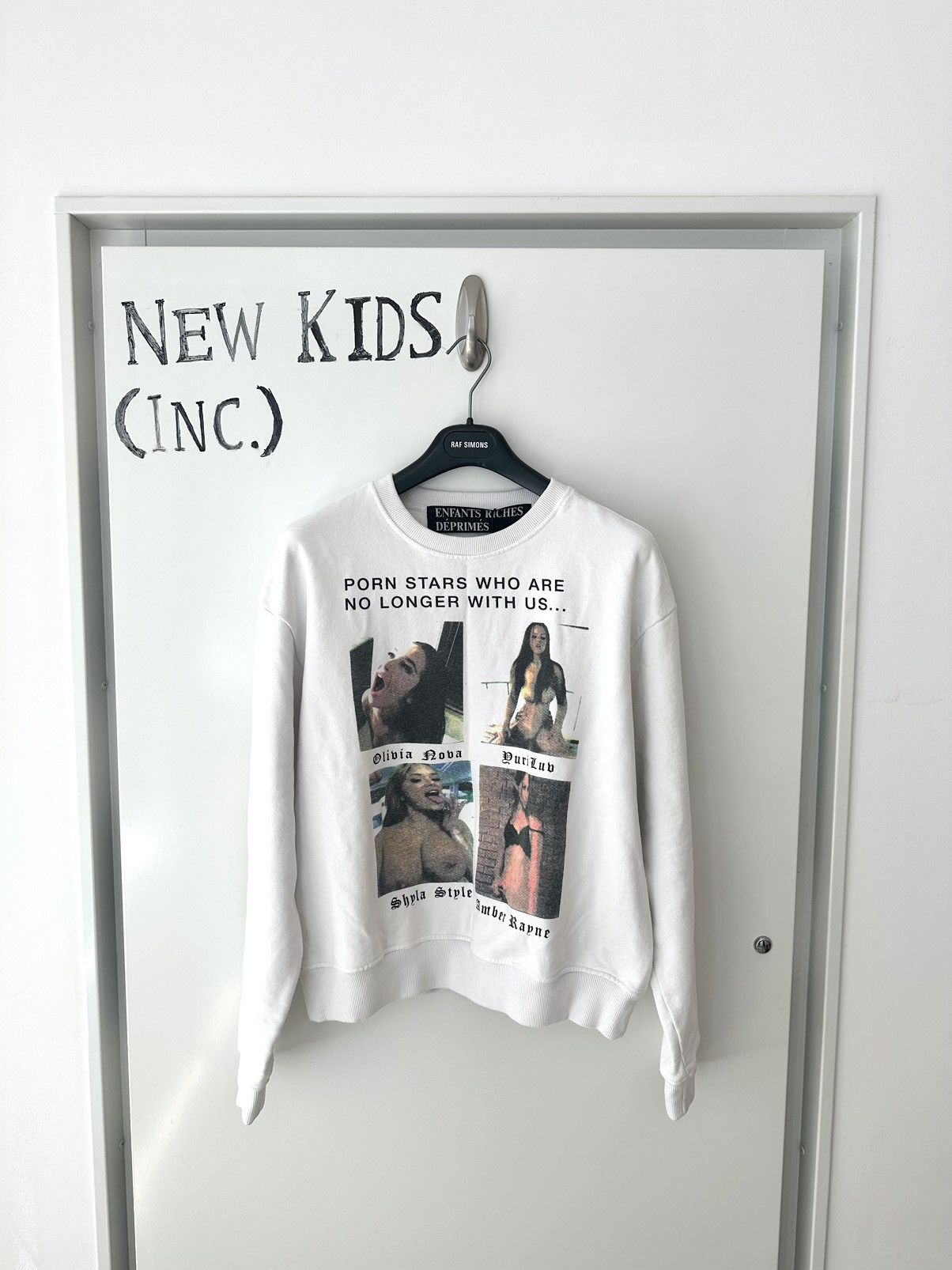 Enfants Riches Deprimes Enfants Riches Deprimes PornStar Crewneck 1/8 |  Grailed