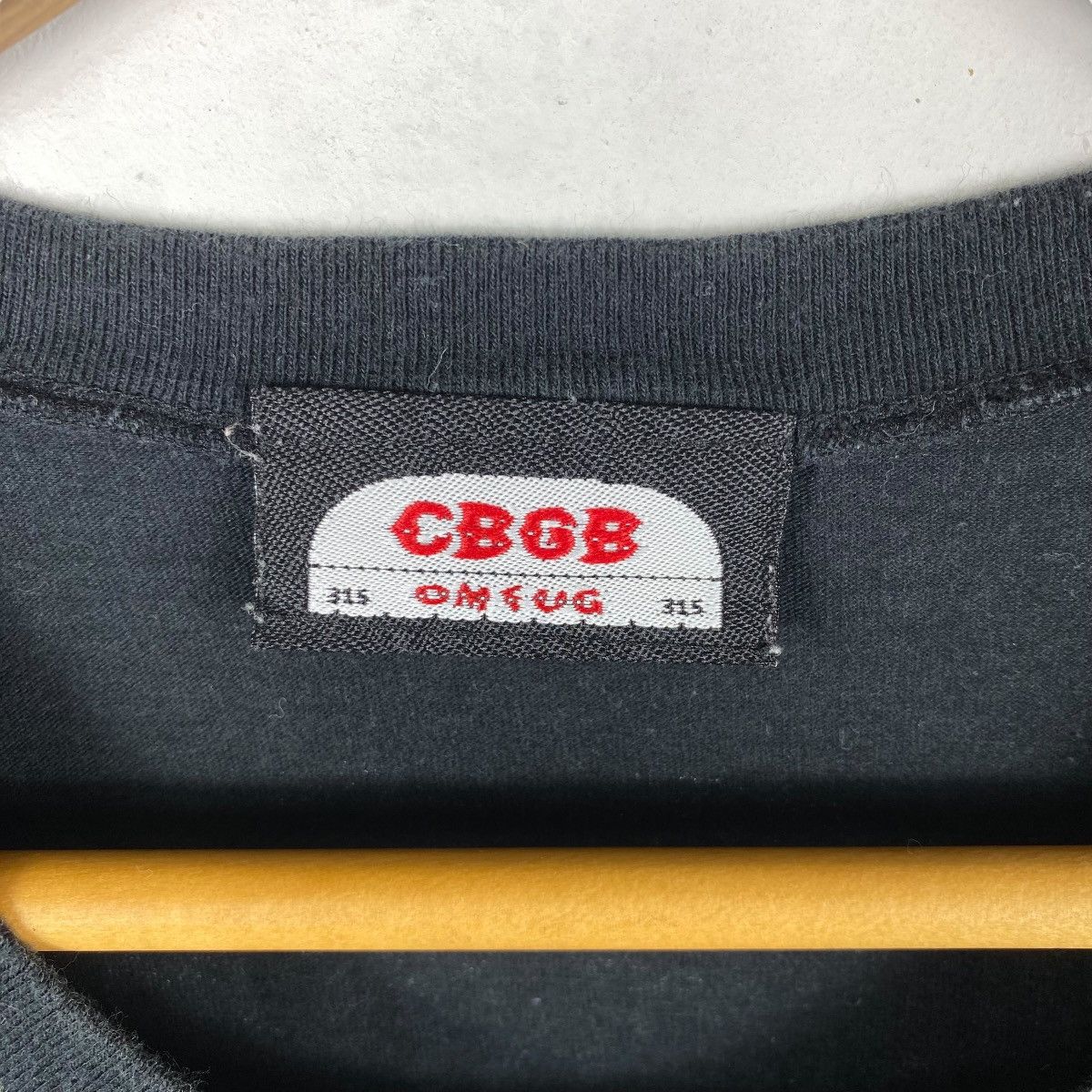 Band Tees Vintage CBGB & OMFUG Home Of Underground Rock Graphic Tee Size US M / EU 48-50 / 2 - 6 Thumbnail