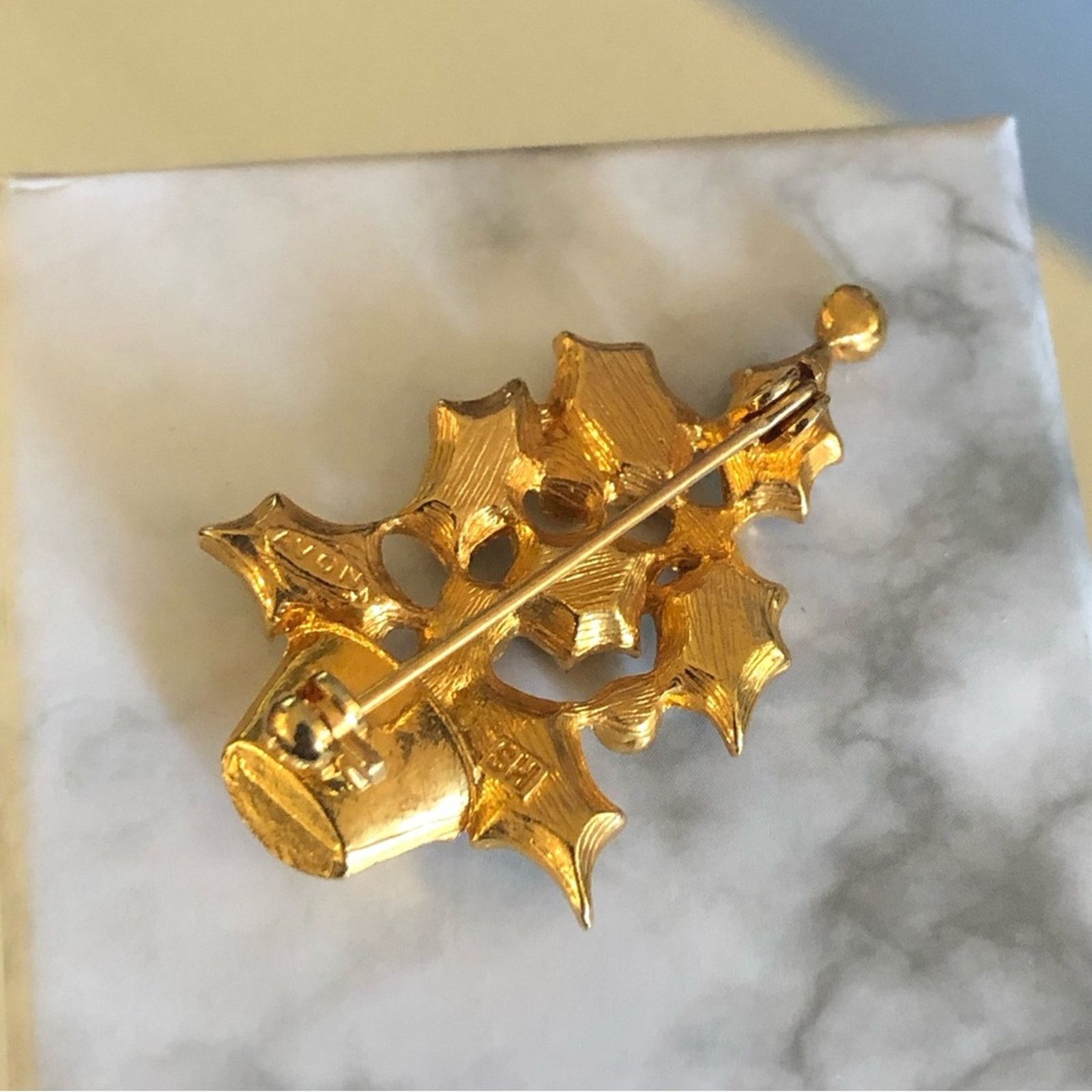 Vintage Vintage Avon Christmas tree brooch Size ONE SIZE - 2 Thumbnail