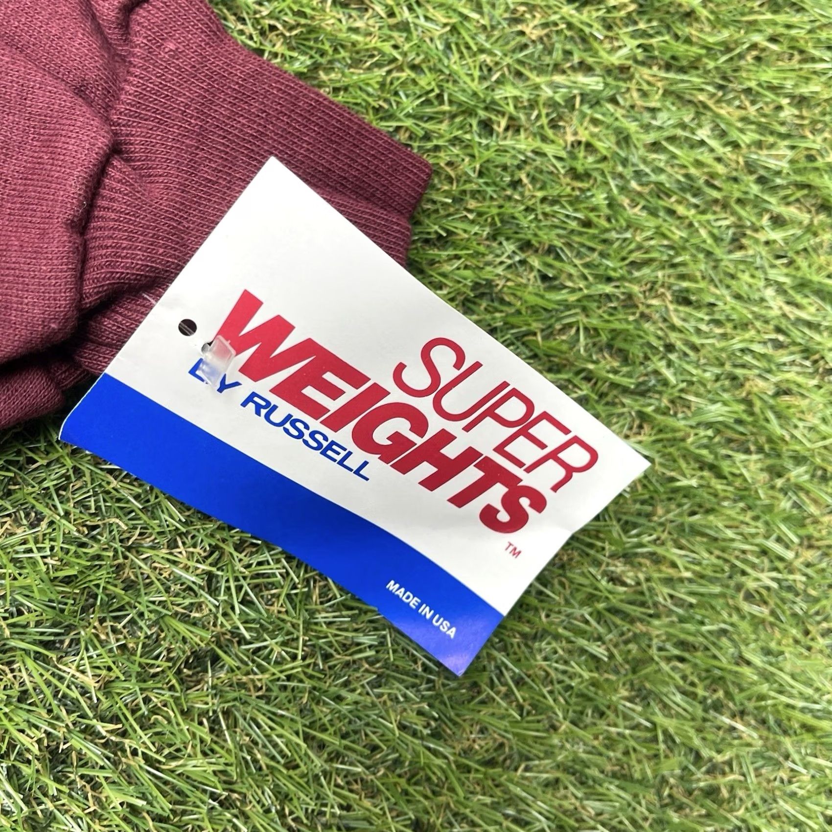 Russell Athletic Vintage Russell Athletic Super Weights Sweatshirt Mens S Red Crew Neck NWT 80s Size US S / EU 44-46 / 1 - 2 Thumbnail