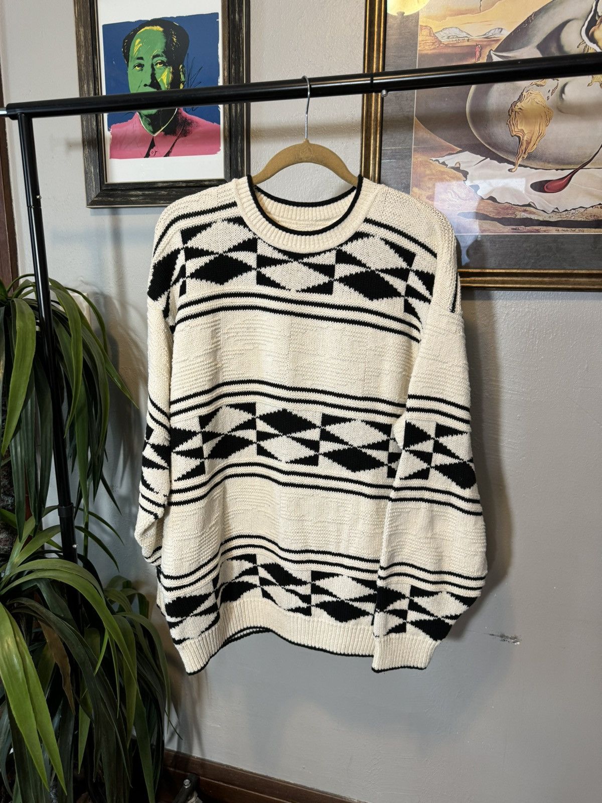 Vintage Vintage Aztec Sweater Size US XL / EU 56 / 4 - 1 Thumbnail