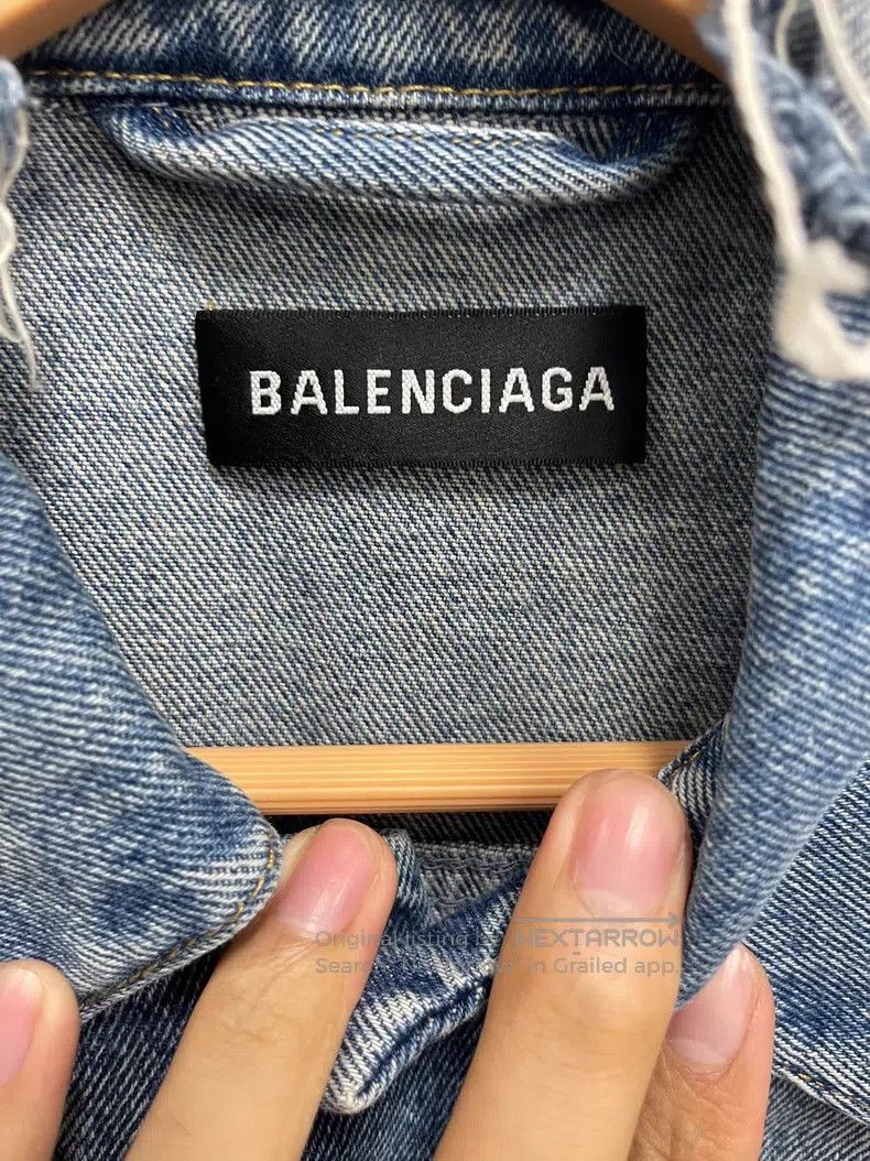 Balenciaga Balenciaga Denim Coat Size US M / EU 48-50 / 2 - 3 Thumbnail