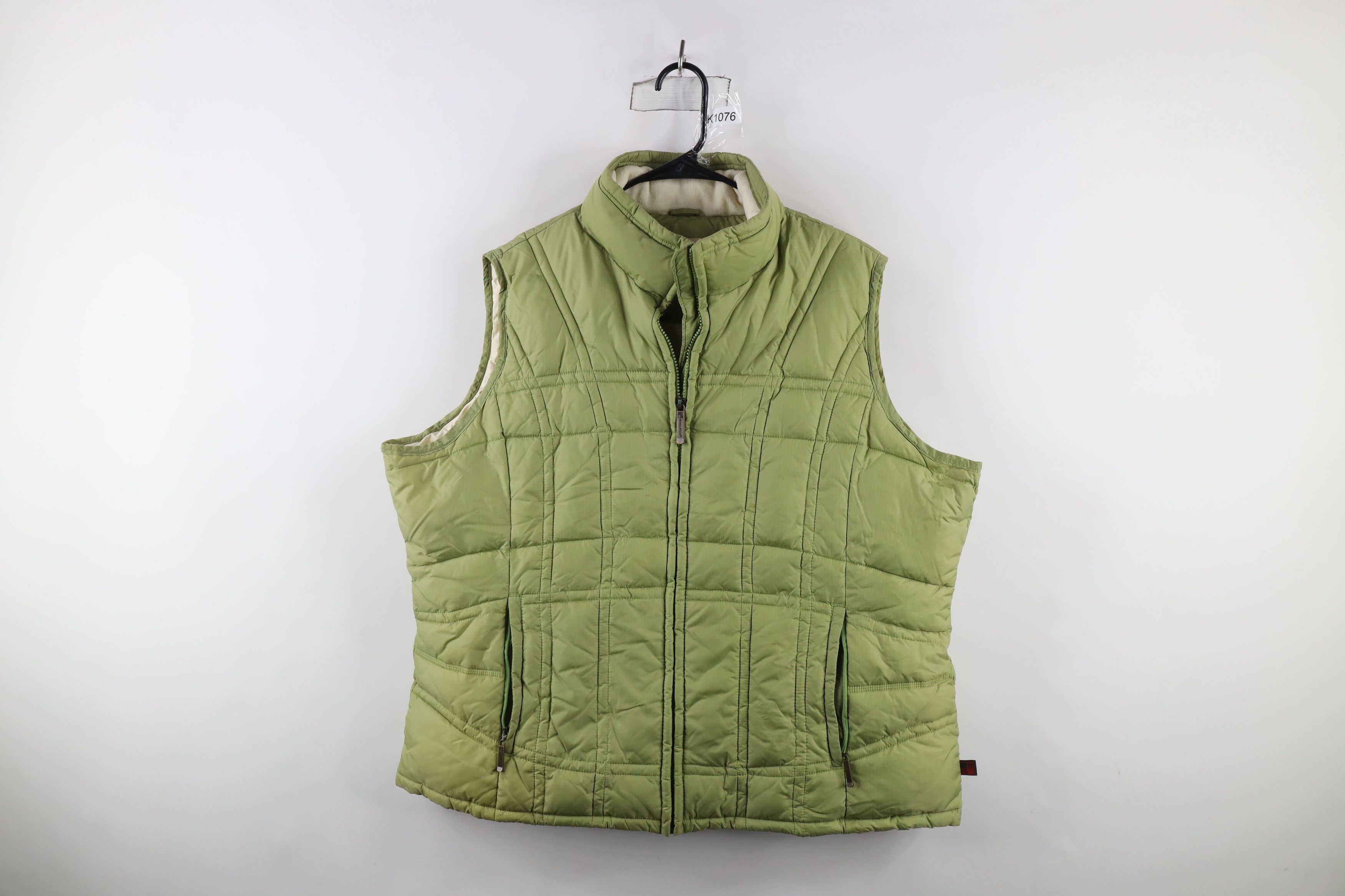 Vintage Vintage Woolrich Full Zip Insulated Puffer Vest Jacket Green Size XXL / US 16-18 / IT 52-54 - 1 Thumbnail