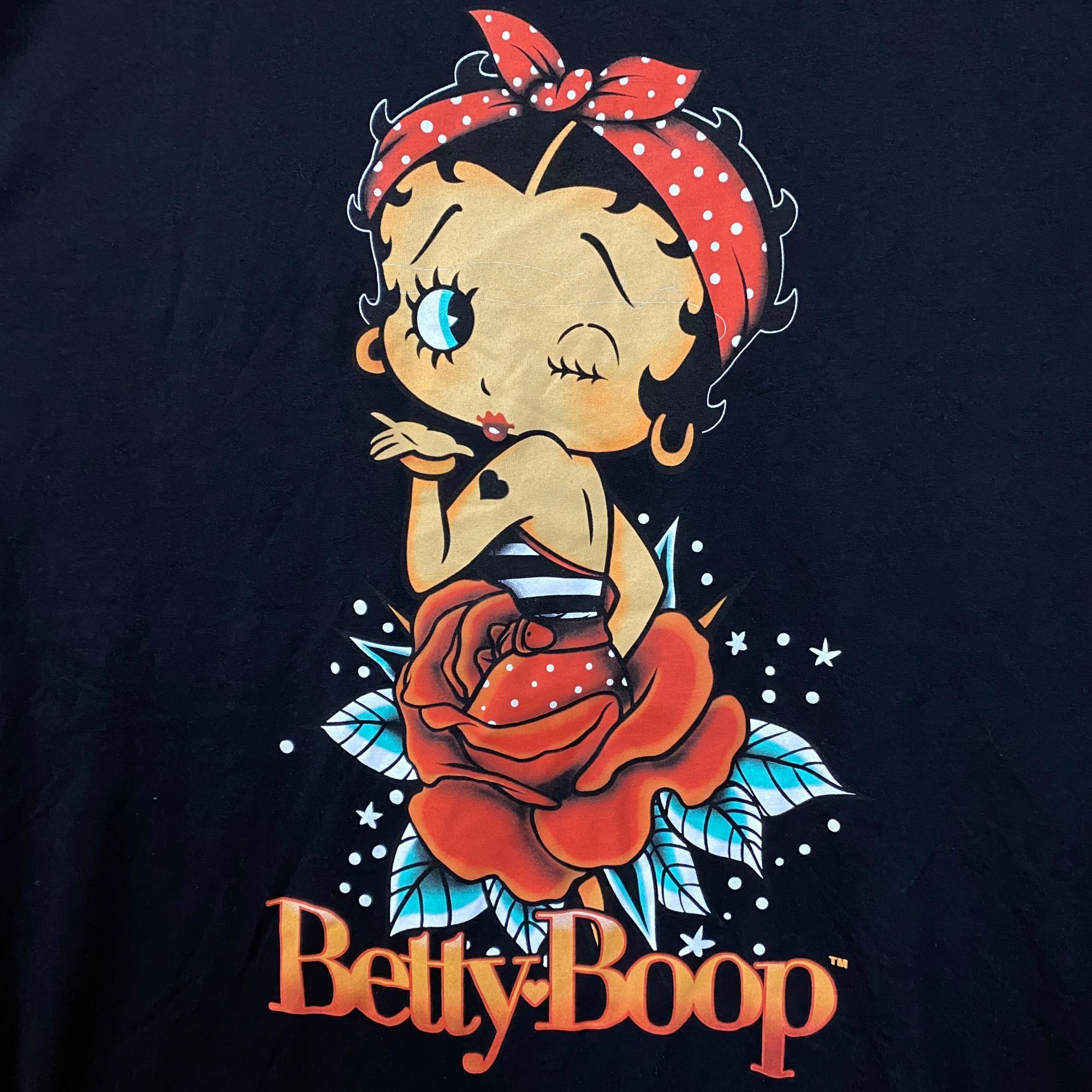 Other Betty Boop Dream In Rose Pin Up Retro T-Shirt XL Size US XL / EU 56 / 4 - 2 Thumbnail