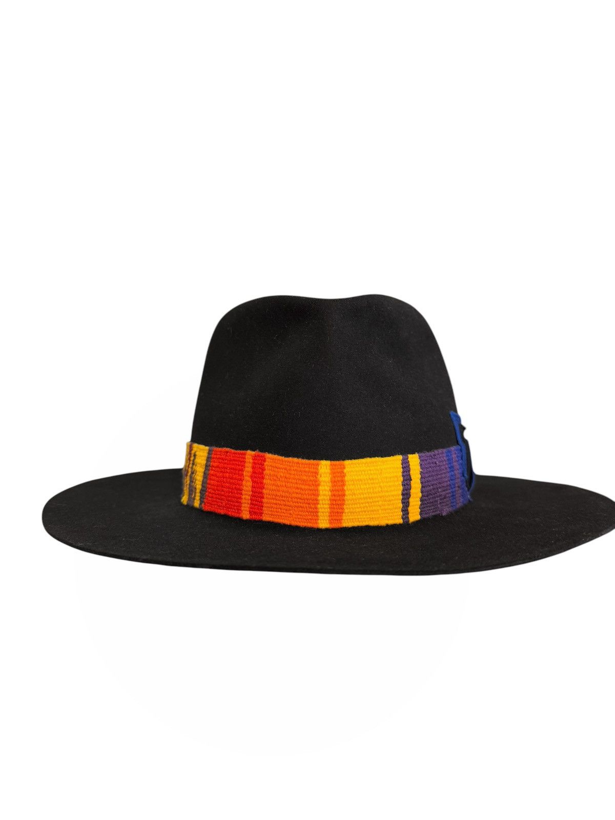 Nick Fouquet Sz57 Beaver Fur Felt Bohemian Band Hat Size ONE SIZE - 8 Thumbnail