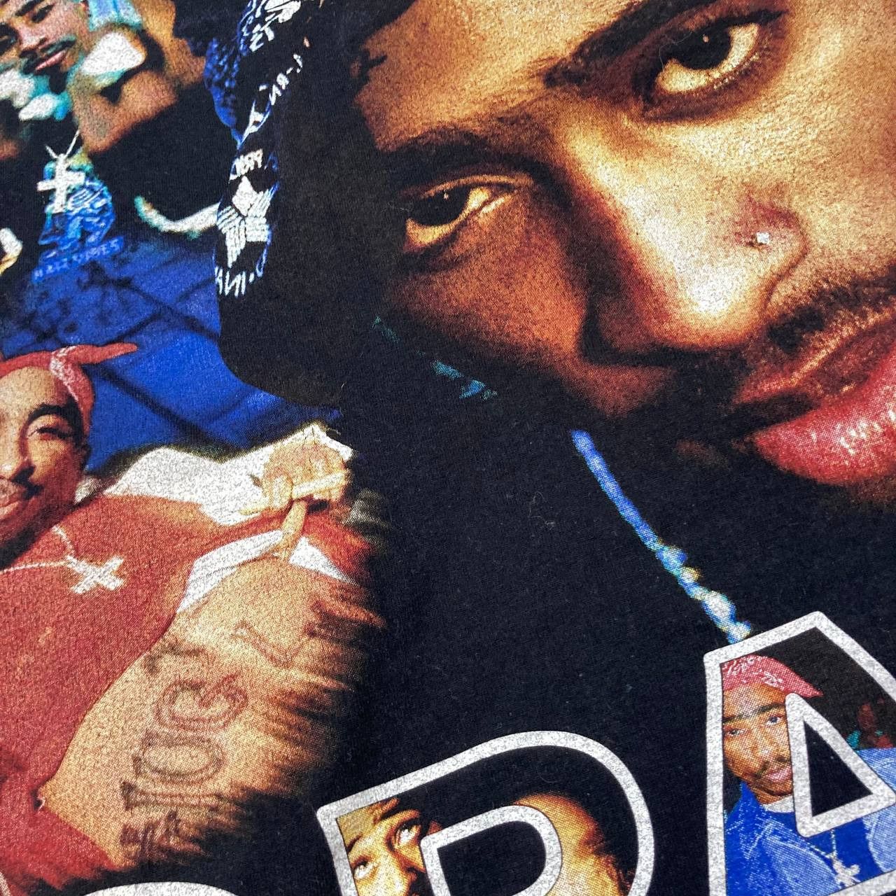 Rap Tees Vintage 2Pac Tupac Shakur Makaveli Death Row Rap Tee Size US M / EU 48-50 / 2 - 3 Thumbnail