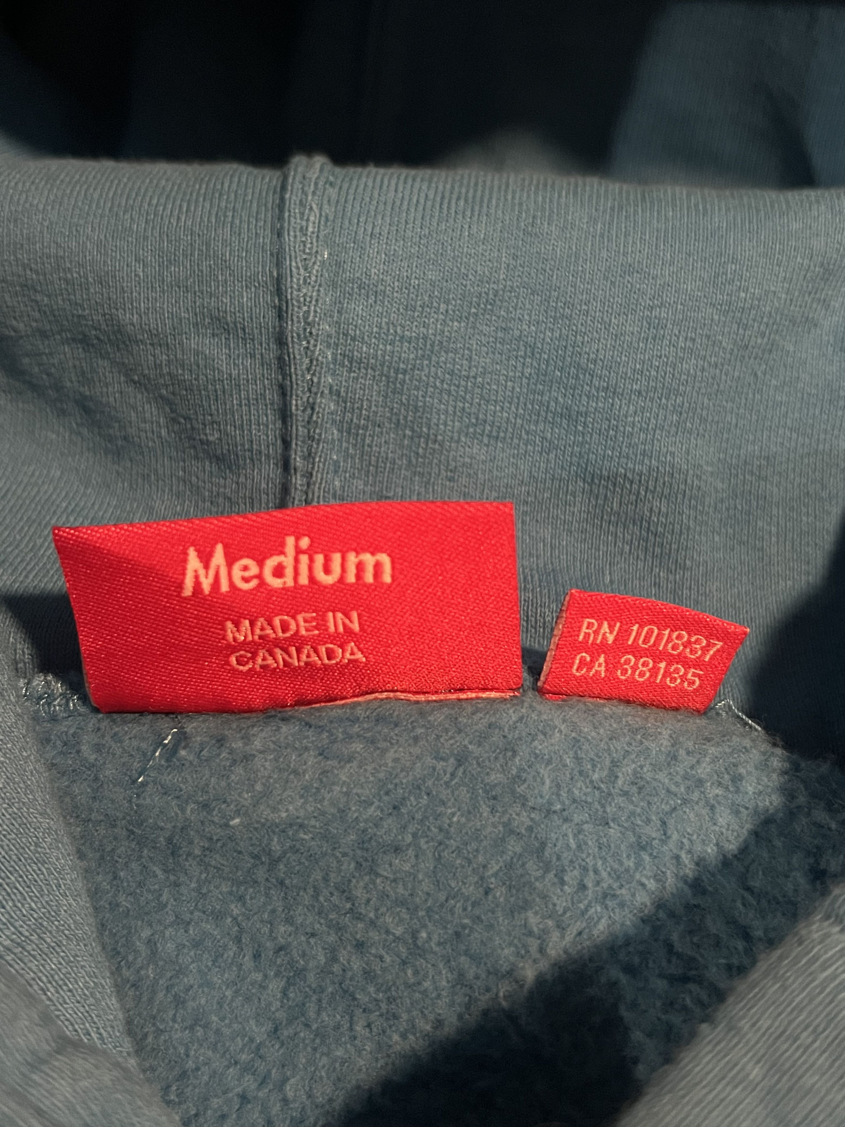 Supreme Supreme Bright Royal Cat in the Hat Hooded Sweatshirt Medium Size US M / EU 48-50 / 2 - 5 Thumbnail