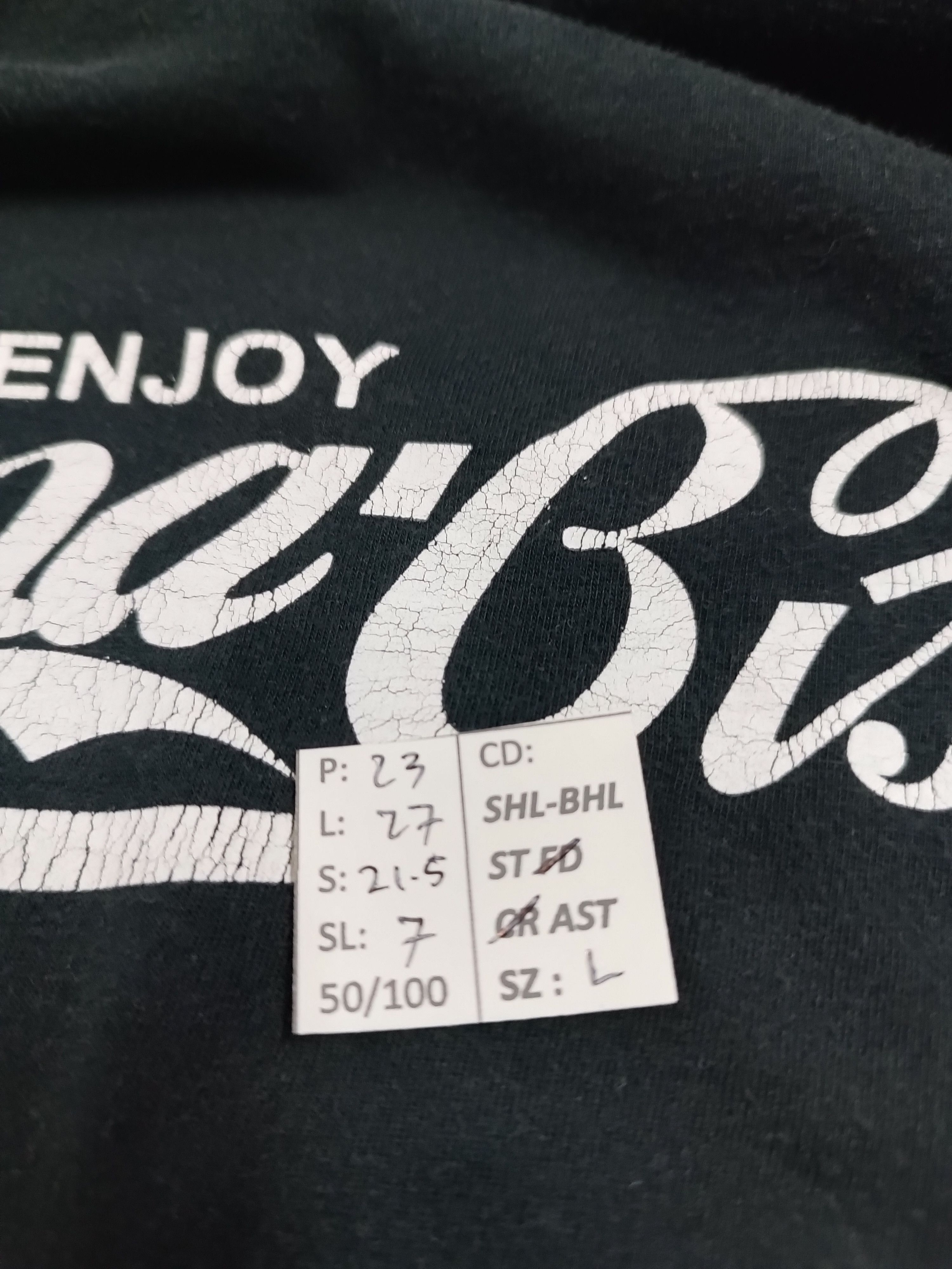 Vintage VINTAGE 2000s FADED ENJOY CANNABIS MARIJUANA HIGH CULTURE TS Size US L / EU 52-54 / 3 - 15 Thumbnail