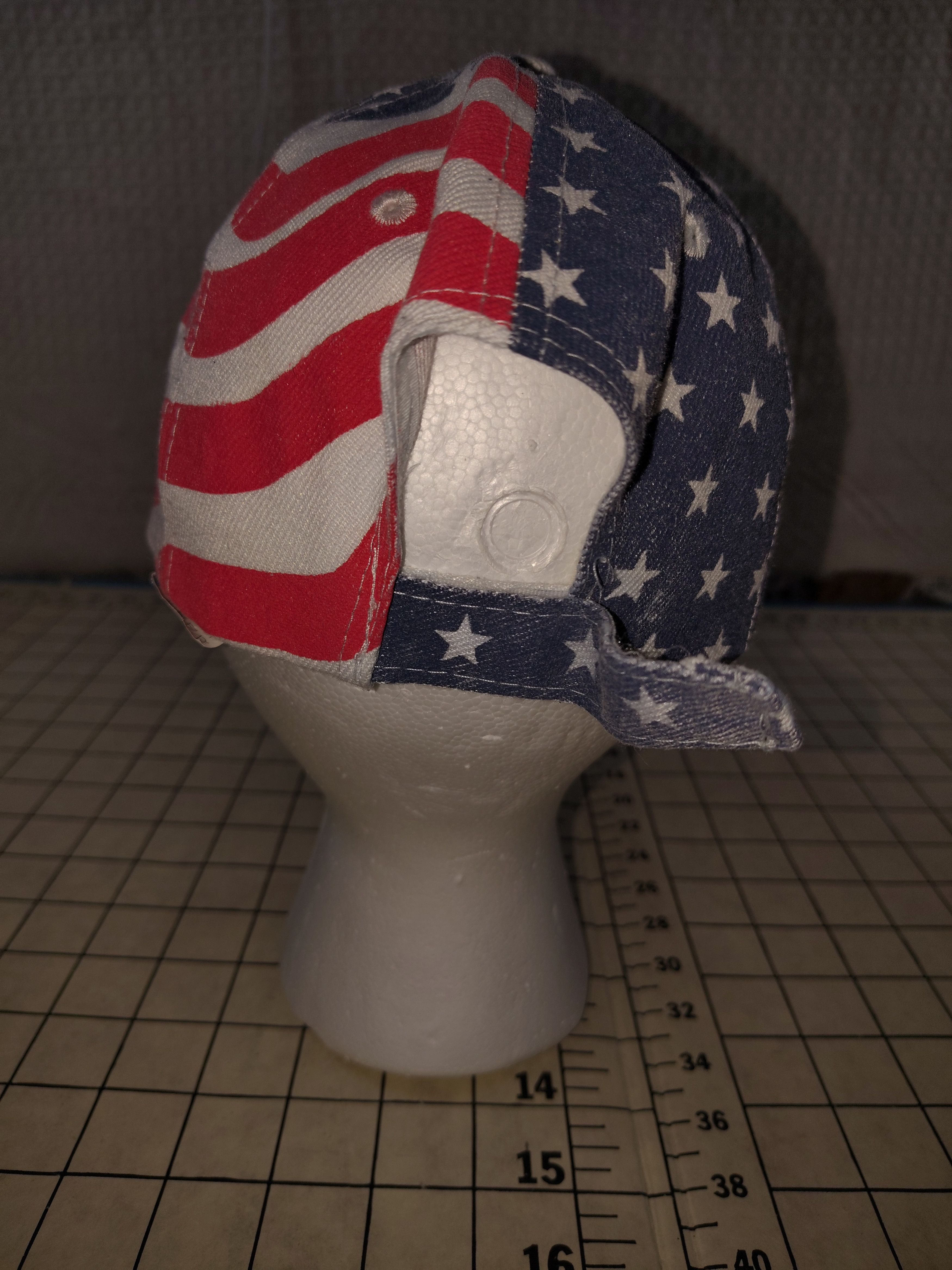 Other Unisex Patriotic Red, White & Blue American Flag Hat Size ONE SIZE - 3 Thumbnail