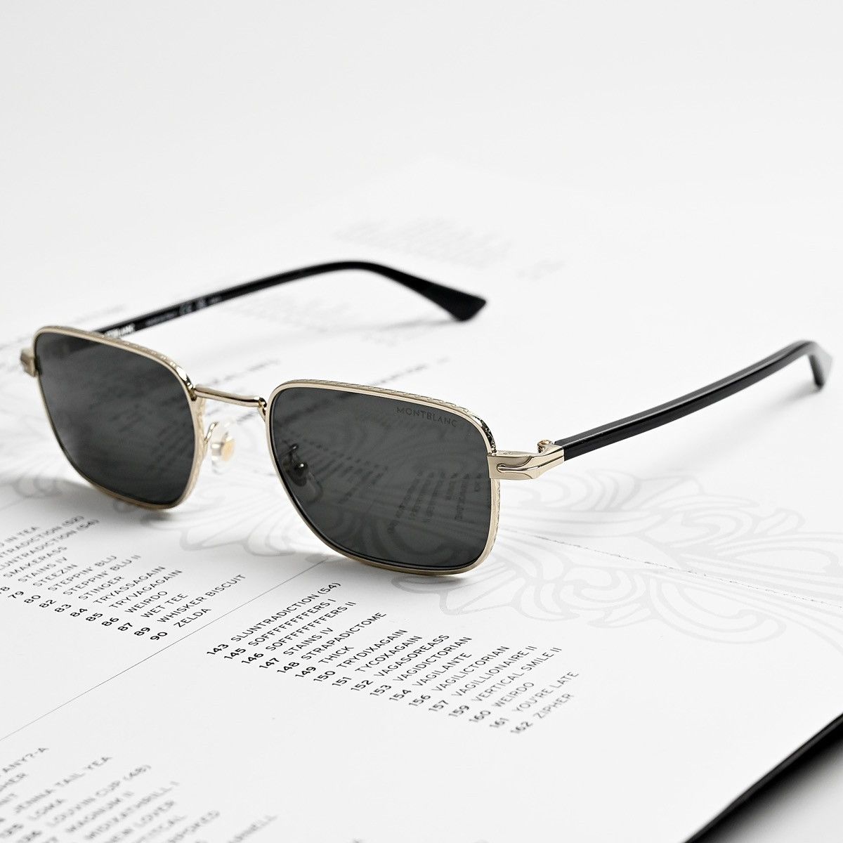 Montblanc MONBLANC MB0339S SUNGLASSES Size ONE SIZE - 2 Thumbnail