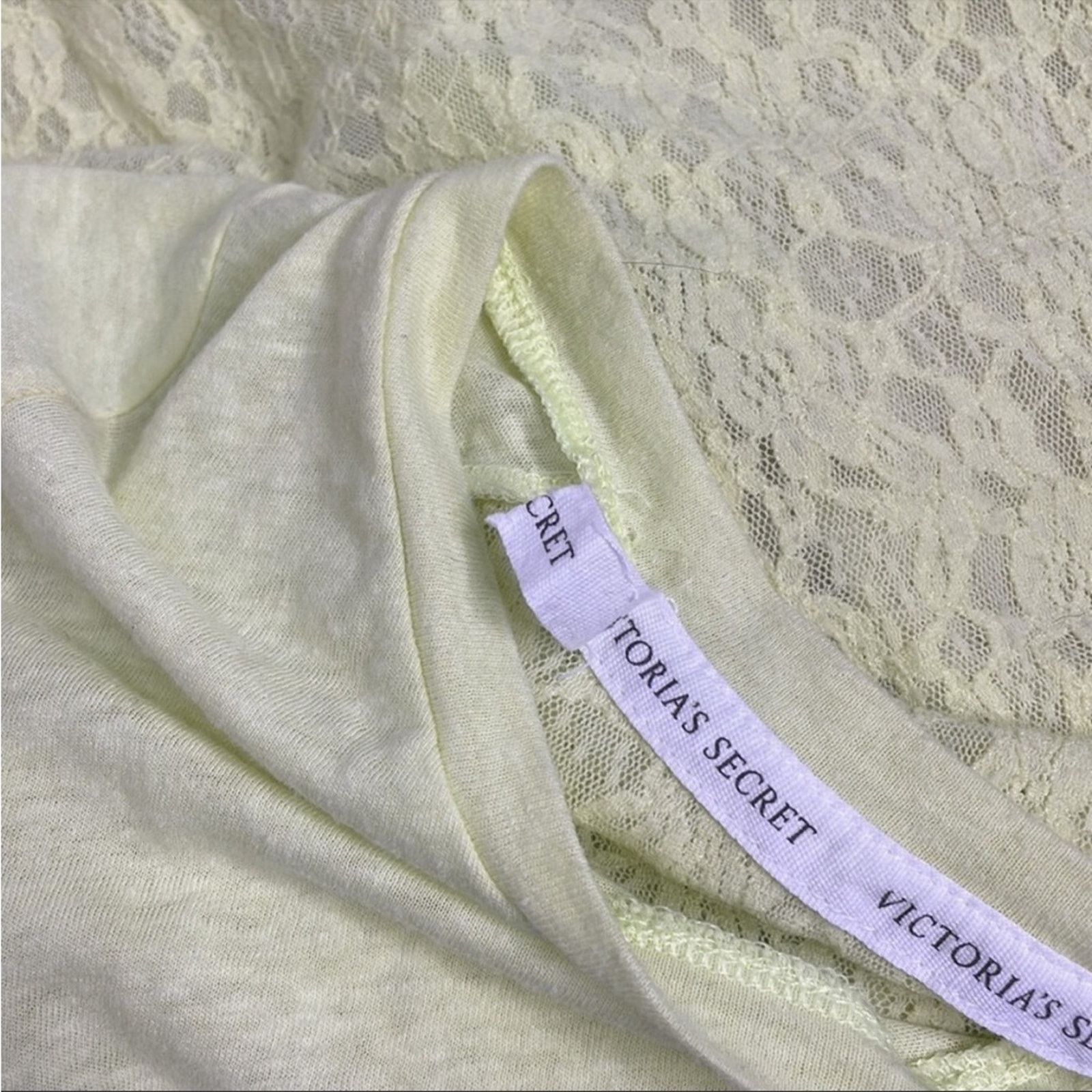 Victoria's Secret Victoria's Secret Lace Back Tee Size M / US 6-8 / IT 42-44 - 8 Thumbnail