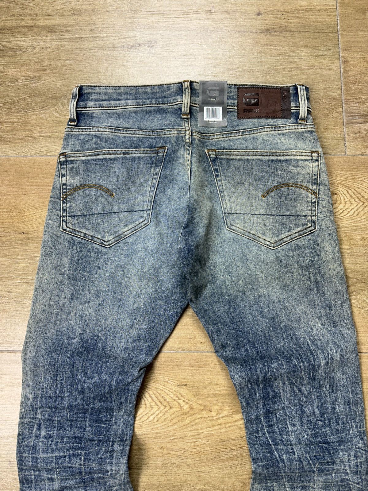 G-Star NEW🏷️ G-Star Raw 3301 Deconstructed Super Slim Denim Jeans Size US 30 / EU 46 - 9 Thumbnail