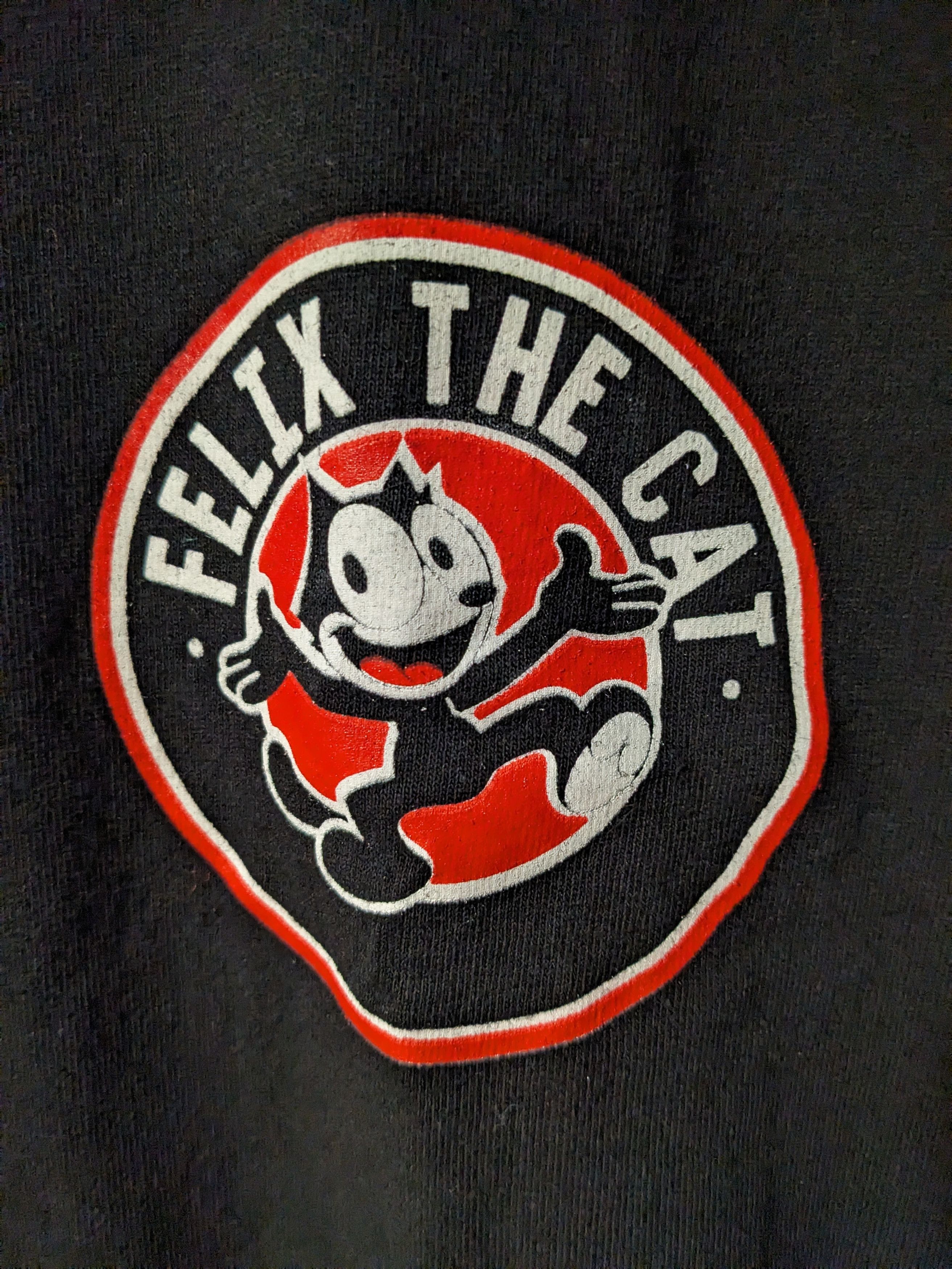 Cartoon Network × Vintage Vintage 90s Felix the Cat Logo Cartoon Network Large T-Shirt Size US L / EU 52-54 / 3 - 4 Thumbnail