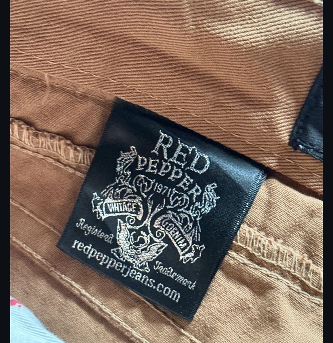 If Six Was Nine 2000s Red Pepper Special Edition Double Waist Jeans y2k Lgb Size US 30 / EU 46 - 8 Thumbnail