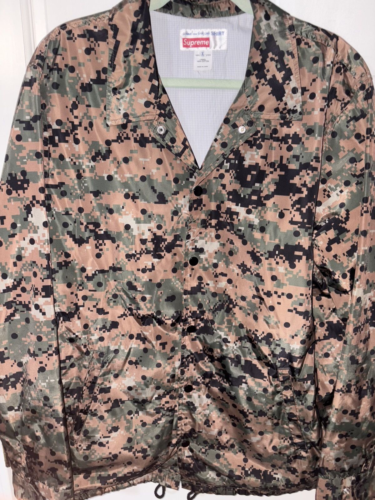 Supreme Comme Des Garcons Coach Jacket | Grailed