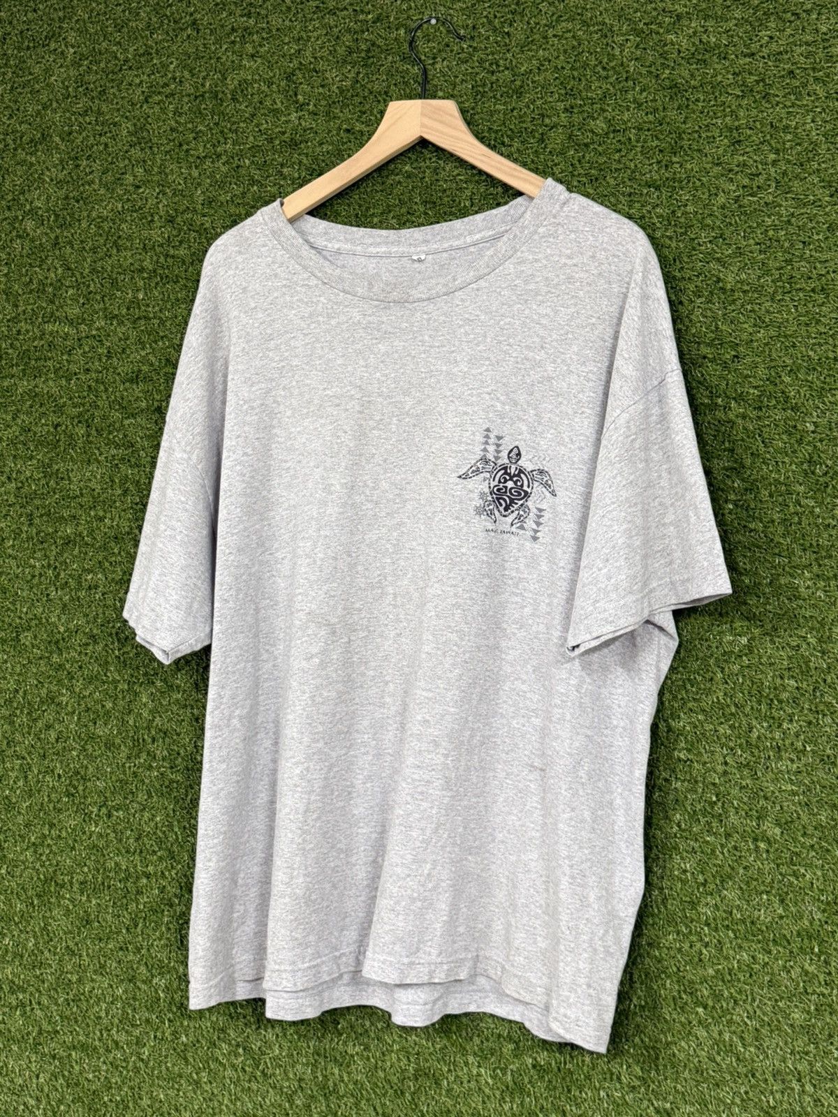 Vintage Vintage Alstyle Hawaii Grey Turtle Sea Ocean Logo Tee XXL Size US XXL / EU 58 / 5 - 1 Thumbnail