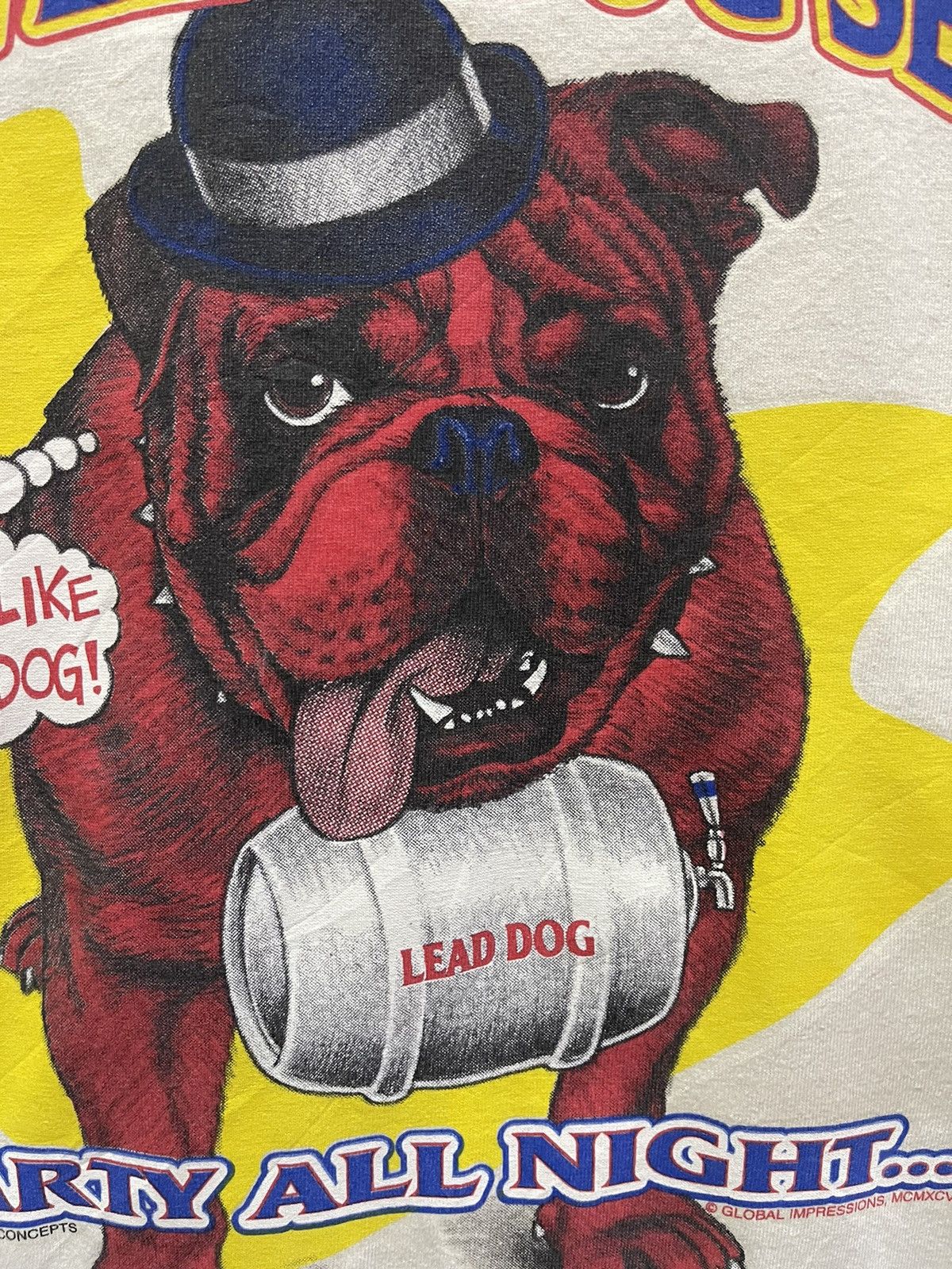 Vintage Vintage The Lead Dog Sez🔥🔥🔥 Size US XL / EU 56 / 4 - 5 Thumbnail