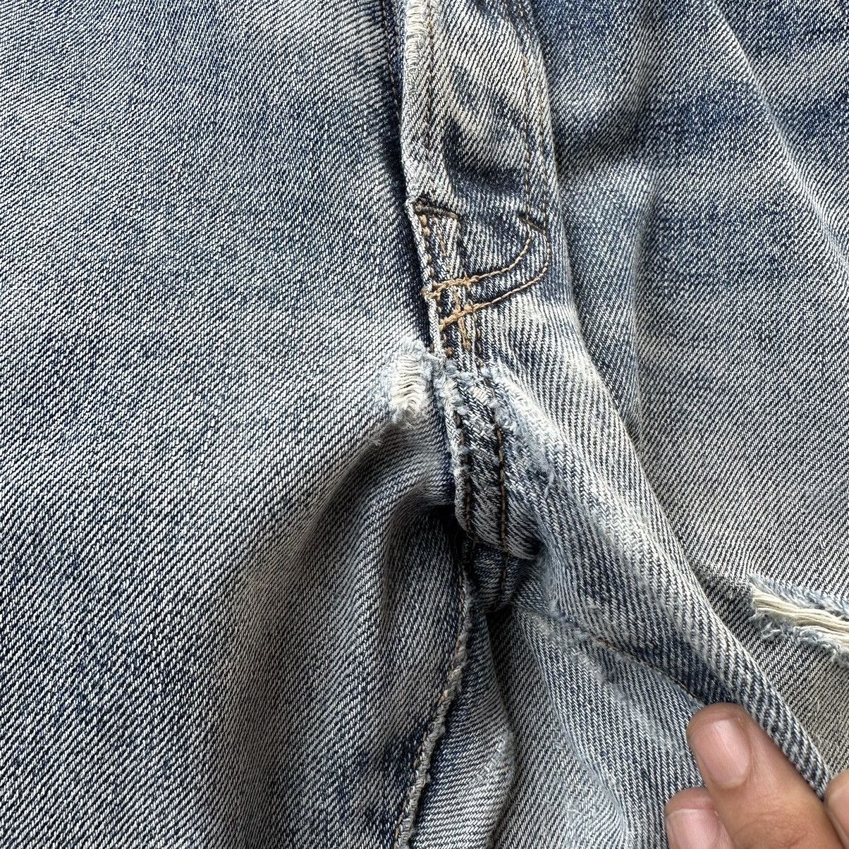 Paul Smith Red Ear Selvedge Faded Vintage Denim W29 D666 Size US 29 - 17 Thumbnail