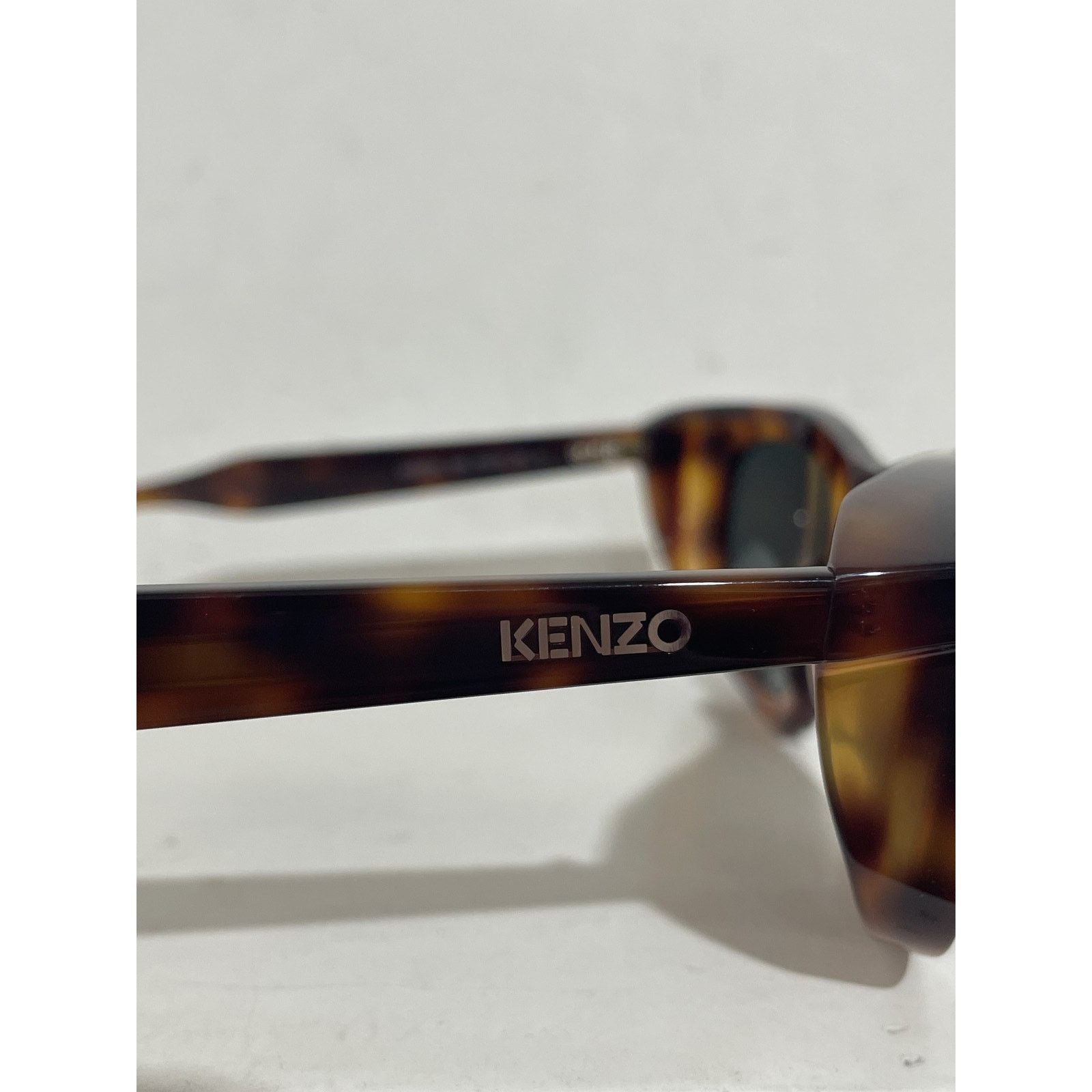 Kenzo KENZO WEAVE HAVANA GEOMETRIC SUNGLASSES Size ONE SIZE - 7 Thumbnail
