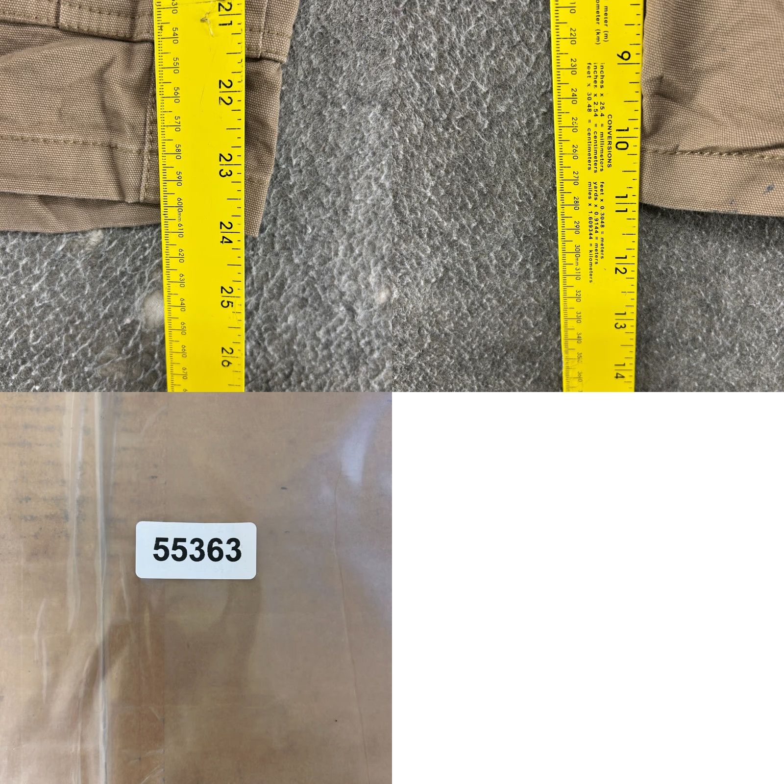 Ariat Ariat Rebar M4 Shorts Mens 42 Brown Relaxed Fit Cargo Pockets Solid Size US 30 / EU 46 - 9 Thumbnail