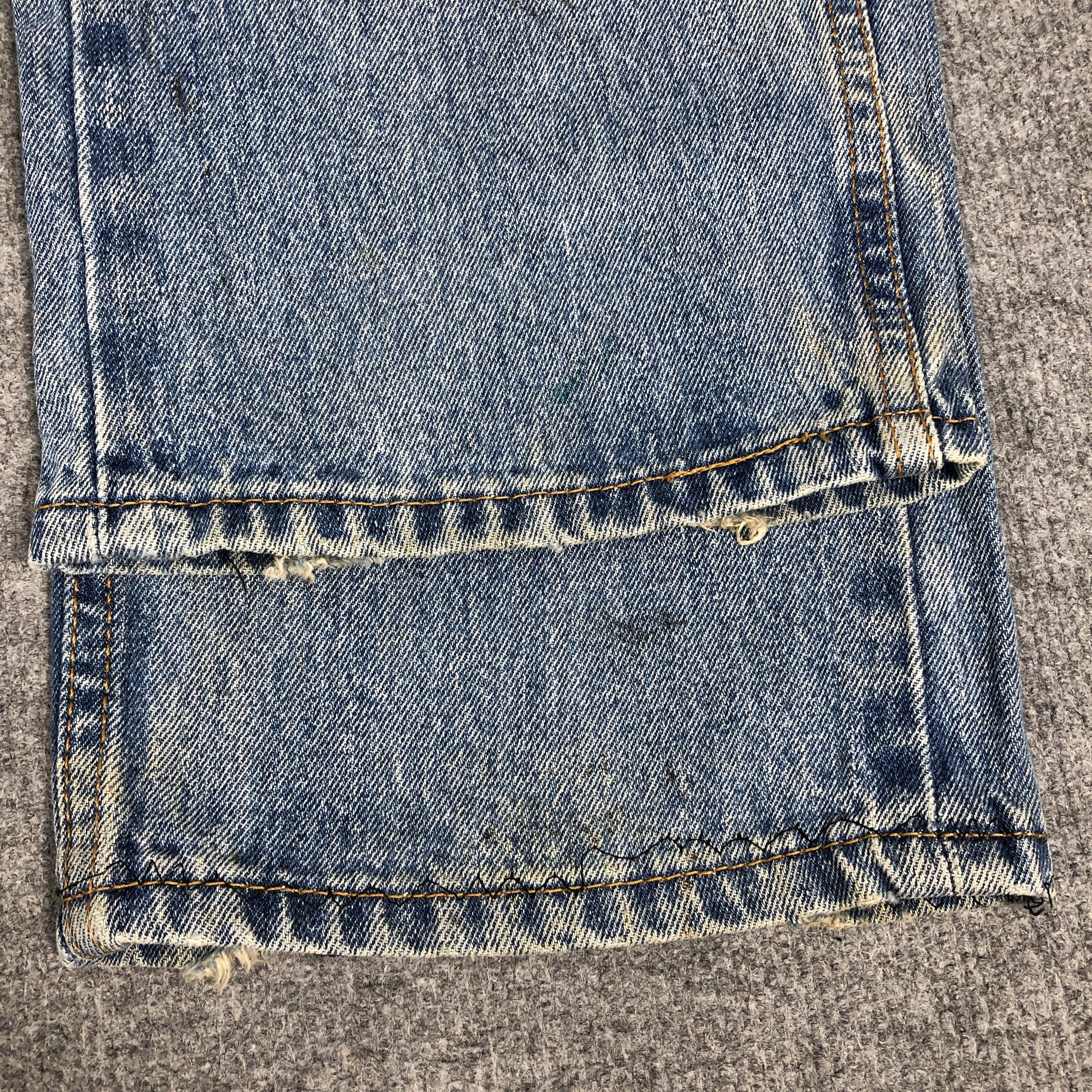 Levi's × Vintage Vintage Levis 505 Jeans Dirty L1026 Size US 36 / EU 52 - 4 Thumbnail