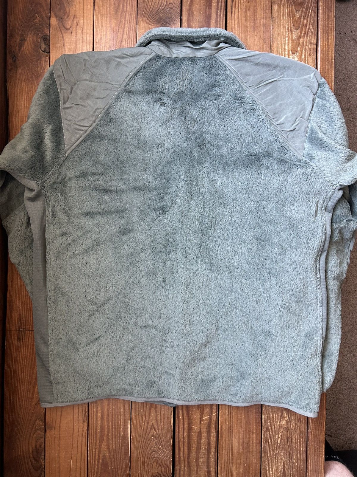 Polartec × Vintage Vintage US Military Grey Polartec Fleece Jacket Size US L / EU 52-54 / 3 - 3 Thumbnail