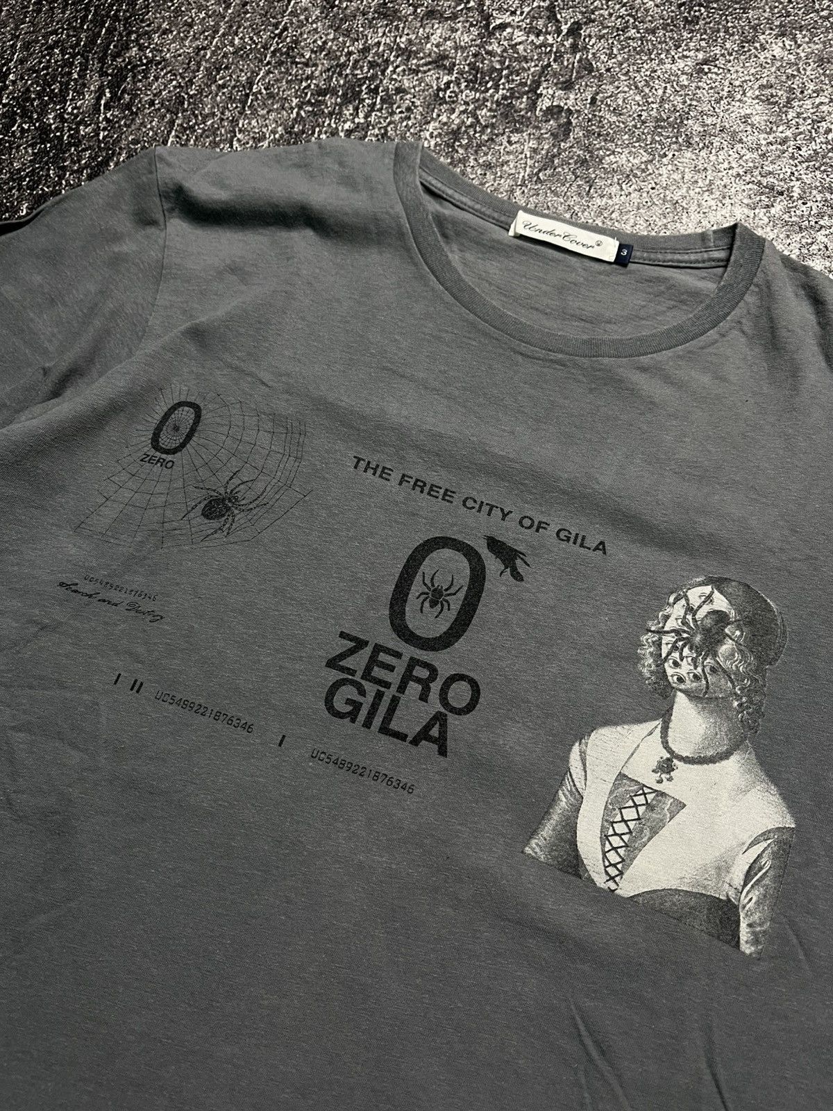 Undercover T-Shirt Undercover City Of Zero Gila Size US L / EU 52-54 / 3 - 3 Thumbnail