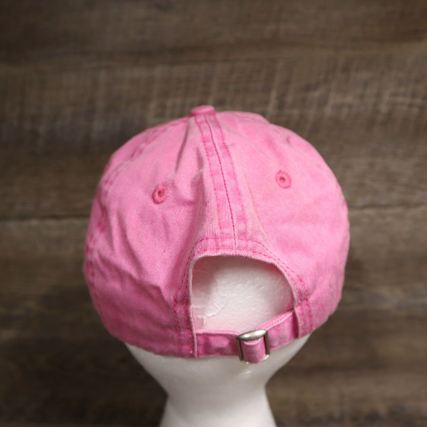 Vintage Saltwater Baseball Cap Myrtle Beach South Carolina SC Pink Womens Adjustable Adult One Size Cotton Embroidered Hat Pink 90s Casual Solid Size ONE SIZE - 4 Thumbnail