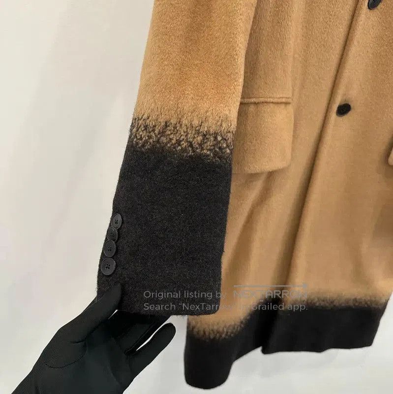 Other Valentino Men's Alpaca Blend Overcoat in Camel . Size US S / EU 44-46 / 1 - 4 Thumbnail