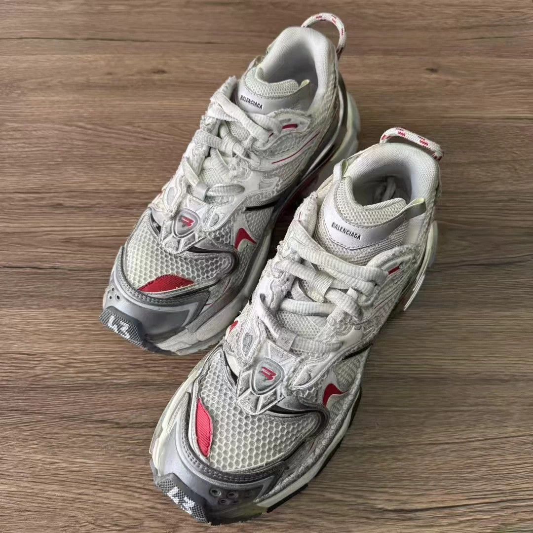 Balenciaga Balenciaga Arena High 'Metallic Silver' Sneakers | Grailed