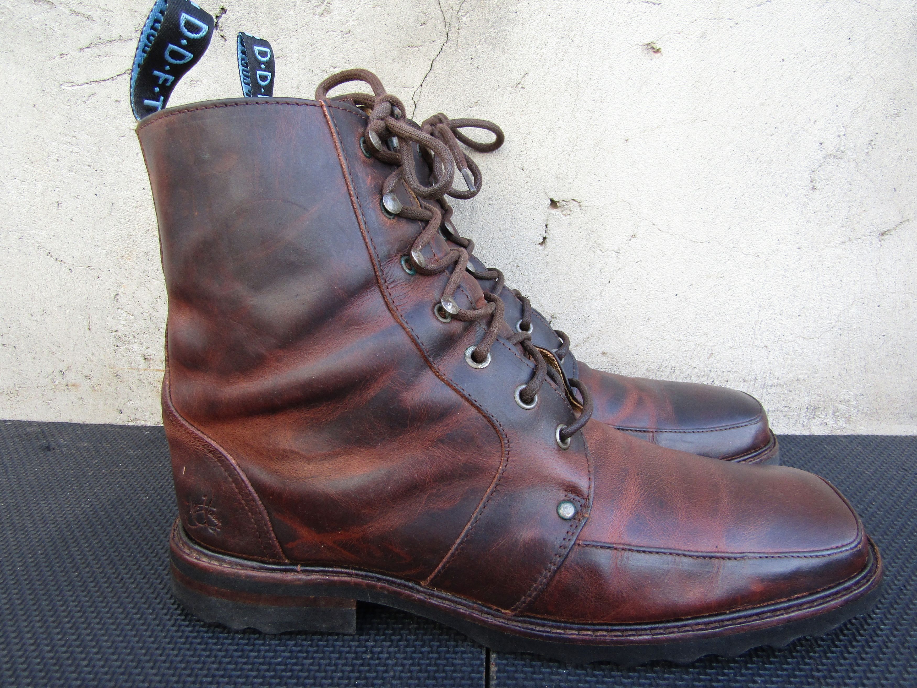 John Fluevog John Fluevog Holden Brown Leather Boots Size US 10 / EU 43 - 2 Thumbnail