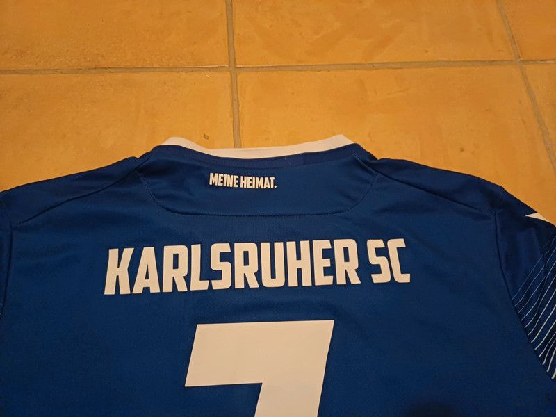 Macron Karlsruher 2019-20 home shirt Size US XL / EU 56 / 4 - 8 Thumbnail