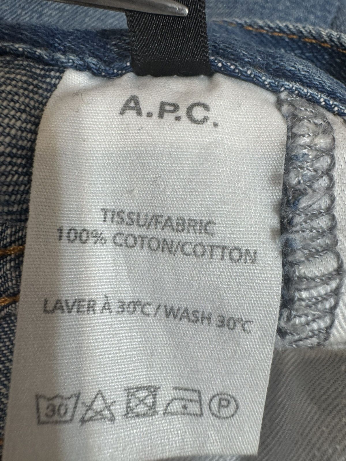 A.P.C. × Kanye West APC X KANYE 2014 Denim 32 x 30 - year round comfort Size US 32 / EU 48 - 4 Thumbnail