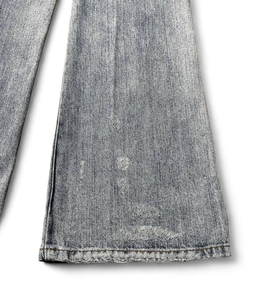Just Cavalli Flare jeans just cavalli tiger claw faded distressed denim Size US 29 - 11 Thumbnail