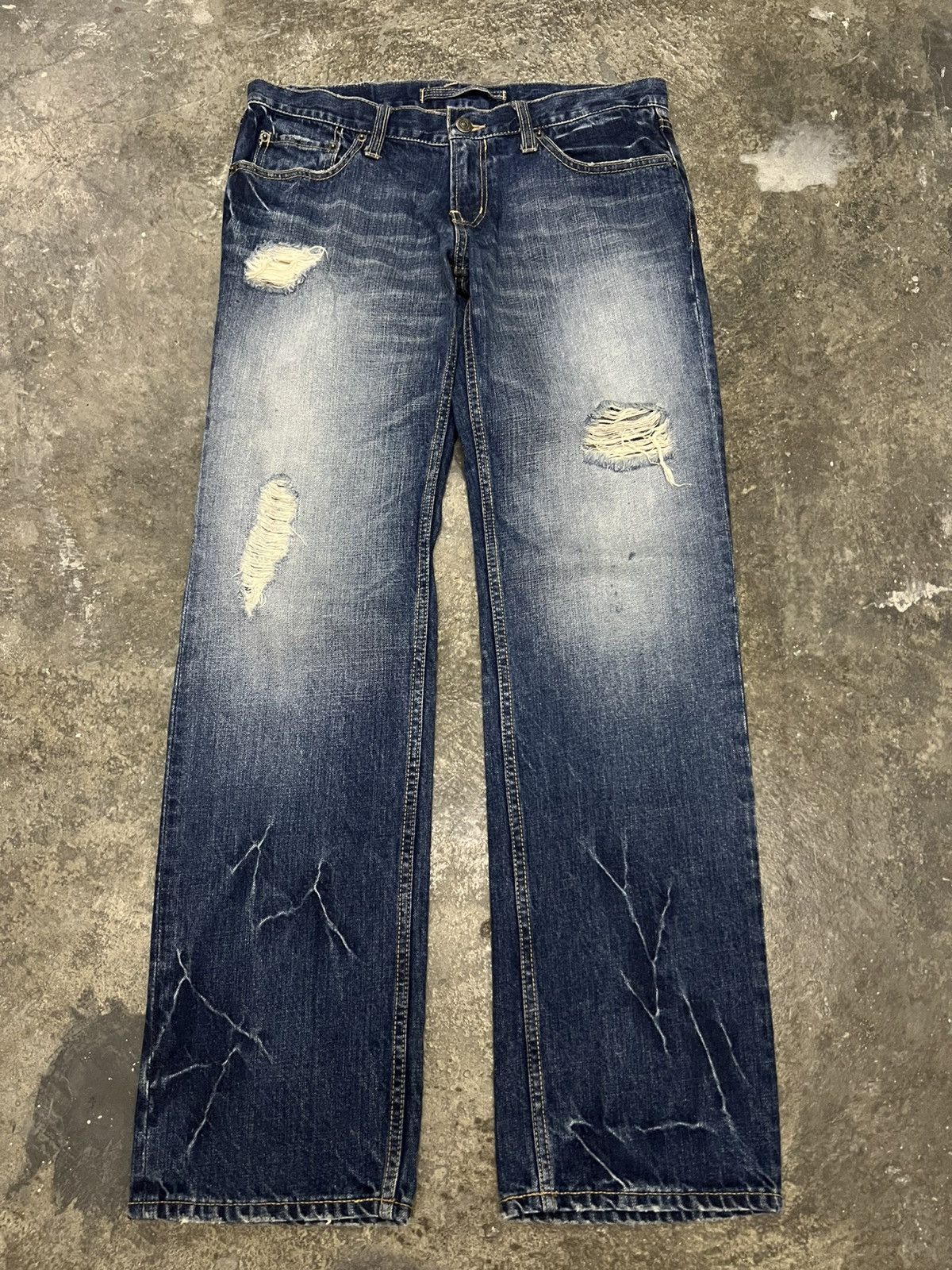PPFM PPFM DISTRESSED PUNK JEAN🔥 Size US 32 / EU 48 - 1 Thumbnail