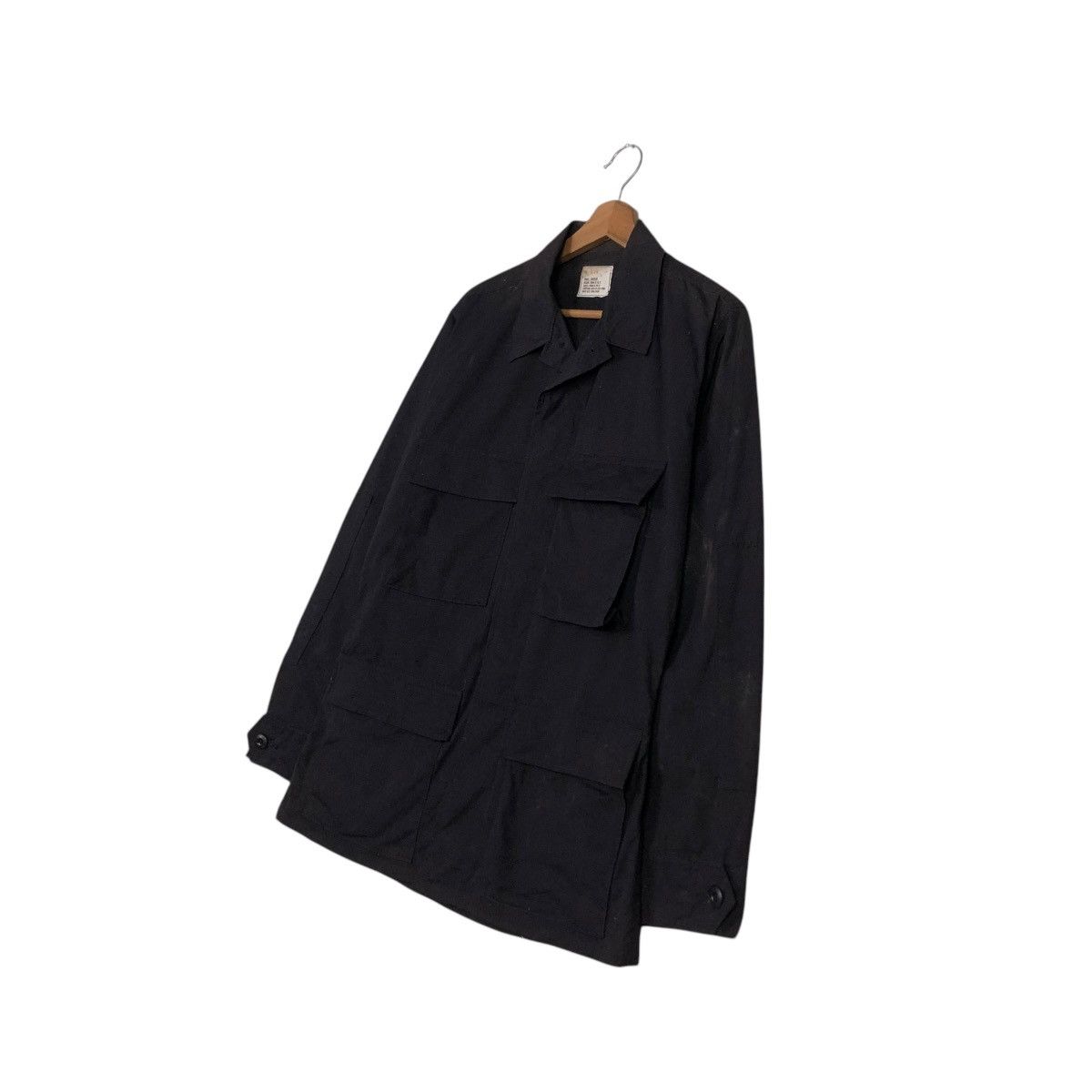 Vintage 🔥VINTAGE CHORE MILITARY JACKET MULTI POCKET BLACK 357 Size US M / EU 48-50 / 2 - 4 Thumbnail