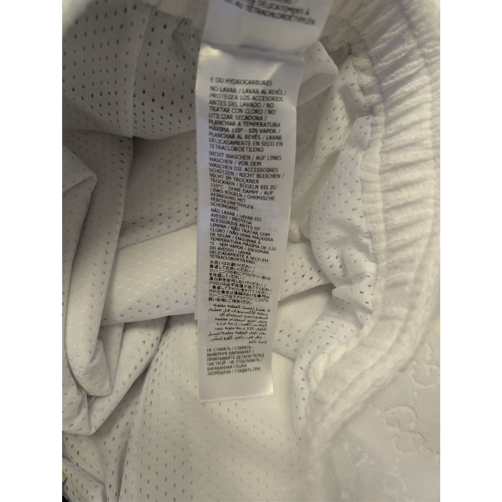 Gucci o1rshd1 GG Cotton Terry Cloth Jogging Pants in White Size US 32 / EU 48 - 18 Thumbnail