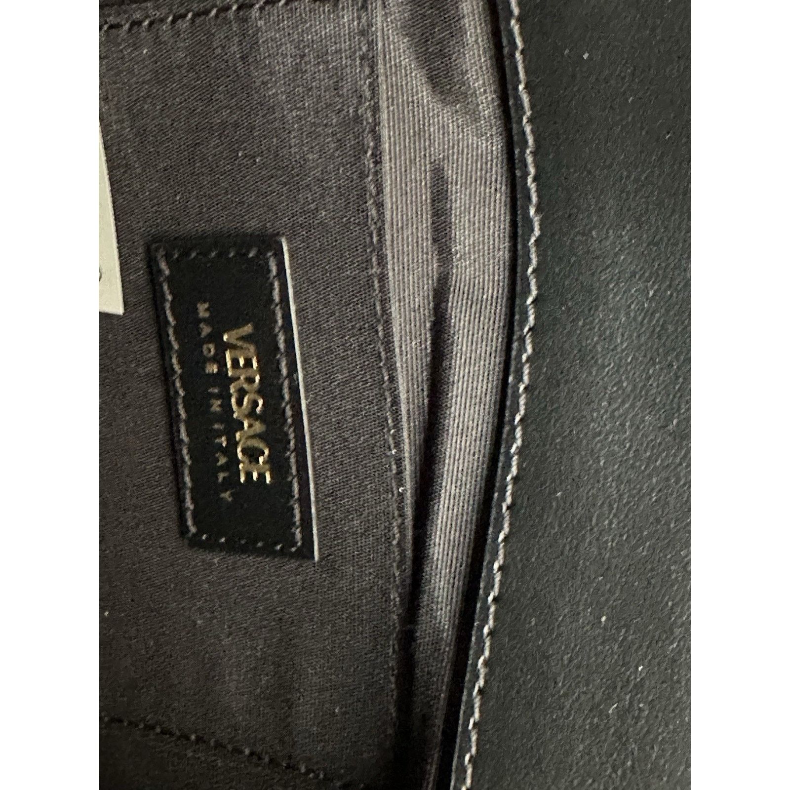 Versace Versace Quilted Leather Black Small Shoulder Bag 1014521 Size ONE SIZE - 12 Thumbnail