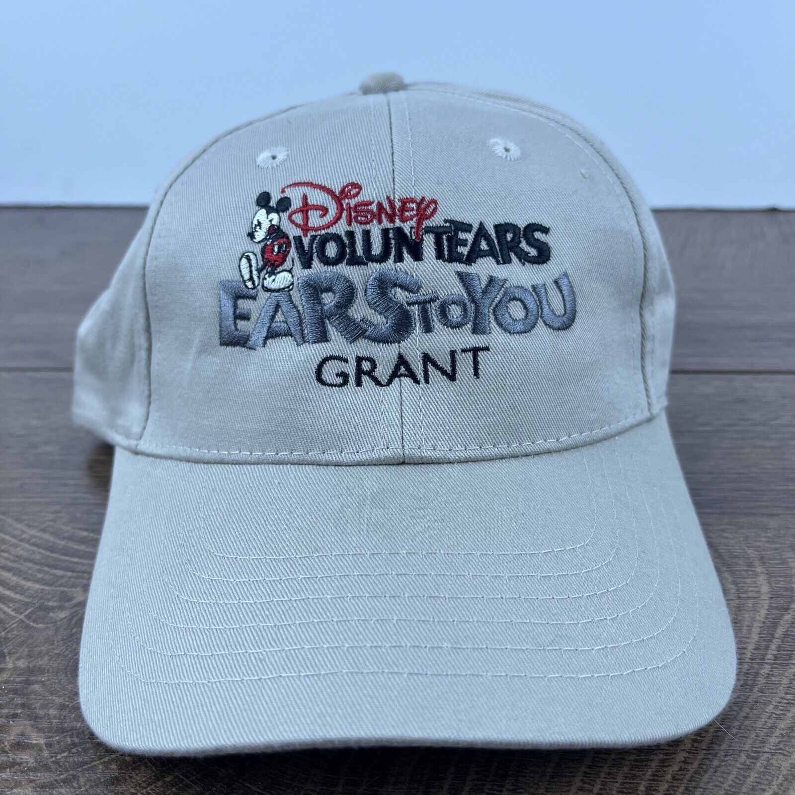 Disney Disney Voluntears Ears Hat Brown Adjustable Hat Brown Tan Ad Size ONE SIZE - 1 Thumbnail