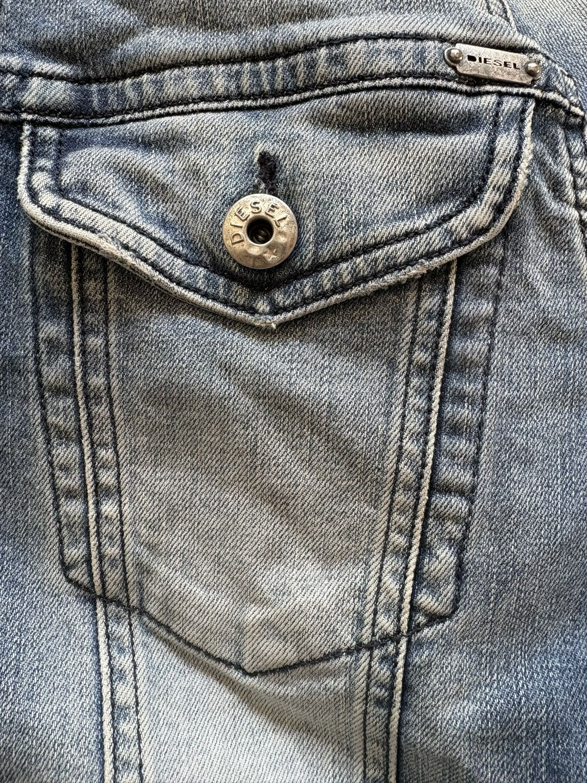 Diesel DIESEL INDUSTRY DENIM JACKET Size S / US 4 / IT 40 - 5 Thumbnail