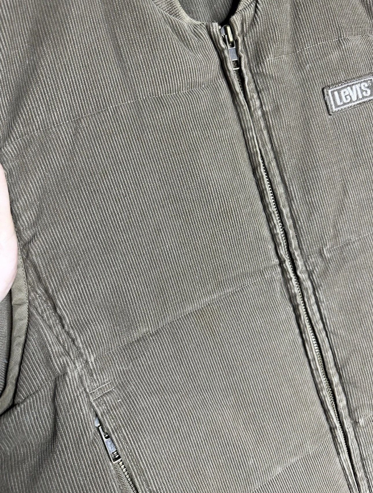 Levi's Levi’s Red Tab Vintage Corduroy Vest Gilet | Utility Y2K Size US M / EU 48-50 / 2 - 8 Thumbnail