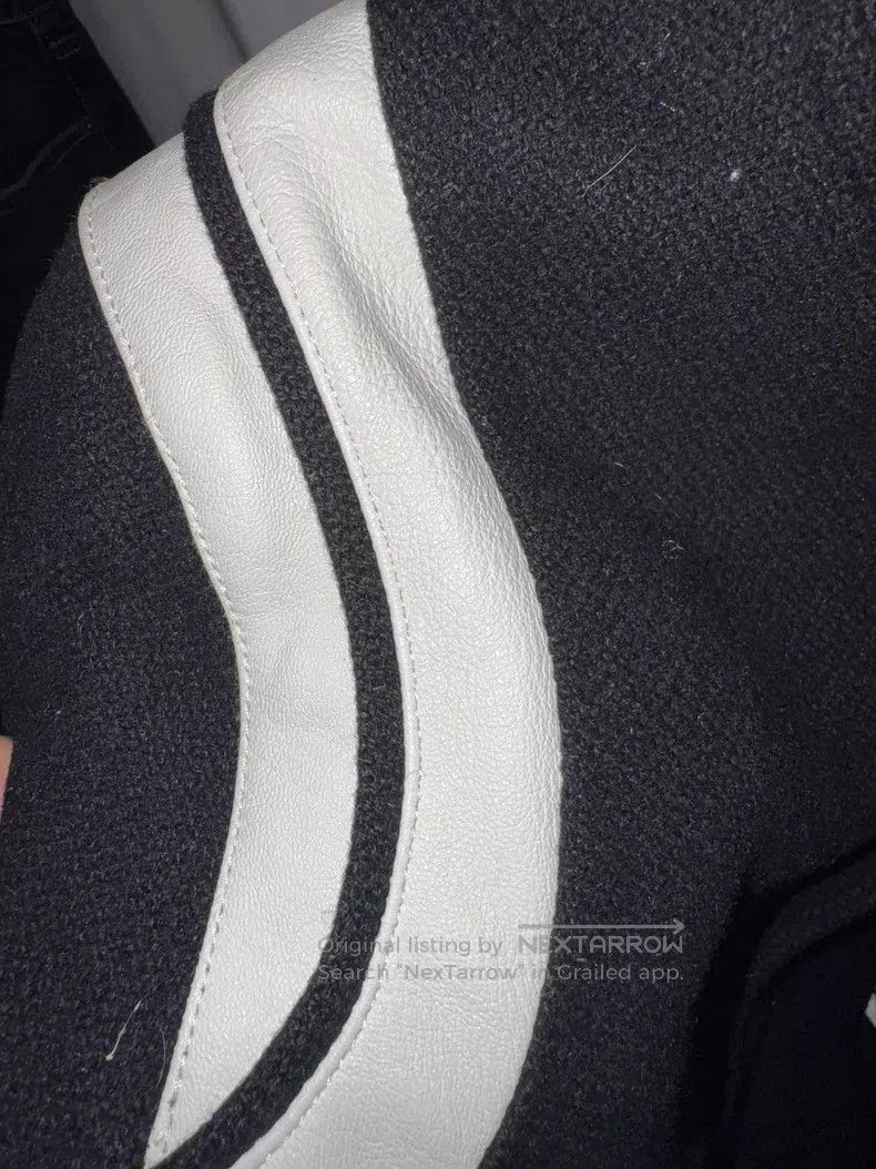 Saint Laurent Paris Saint Laurent Paris Black and White Baseball Jacket Size XS / US 0-2 / IT 36-38 - 3 Thumbnail