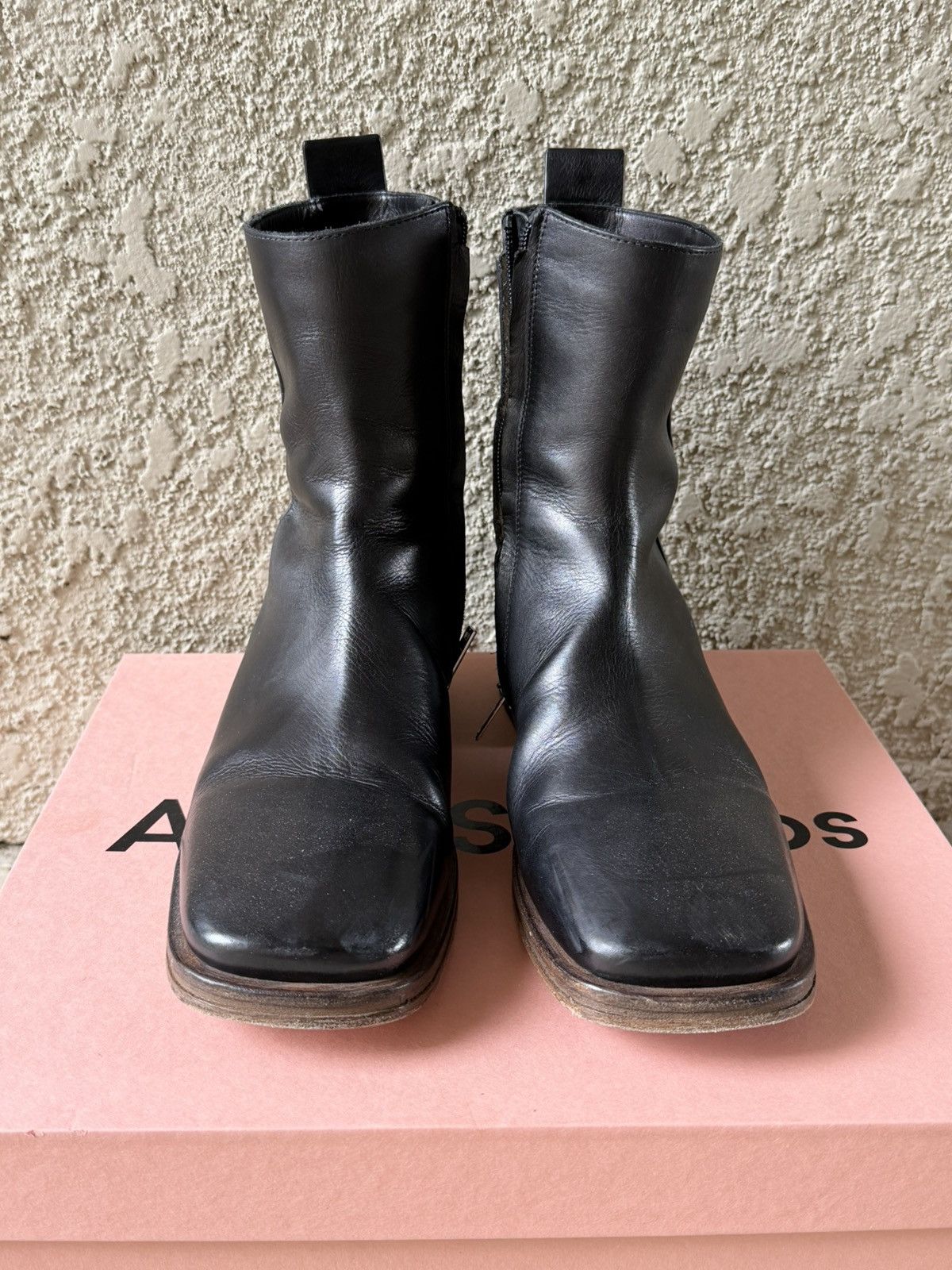 Acne Studios Leather ankle Chelsea boots Size US 9 / EU 42 - 2 Thumbnail