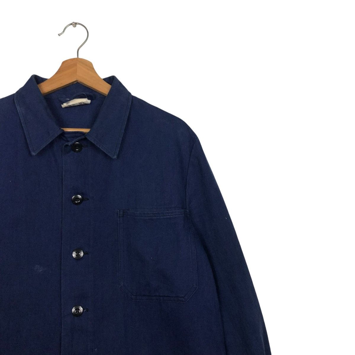 Vintage 🔥VINTAGE CHORE WORKER MILITARY JACKET G.WAHLER US NAVY Size US M / EU 48-50 / 2 - 8 Thumbnail