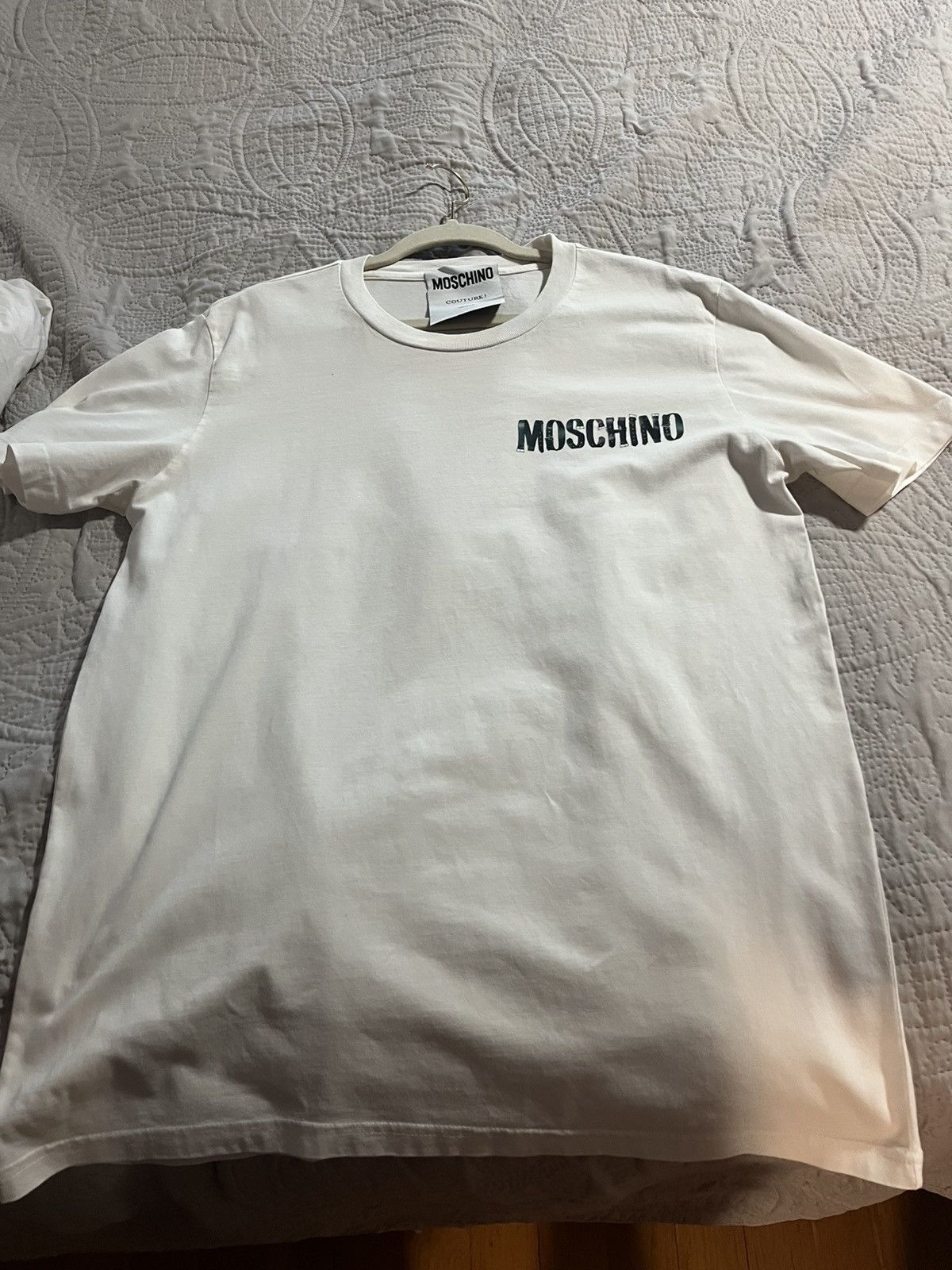 Moschino Moschino baggy logo tee Size US M / EU 48-50 / 2 - 1 Thumbnail