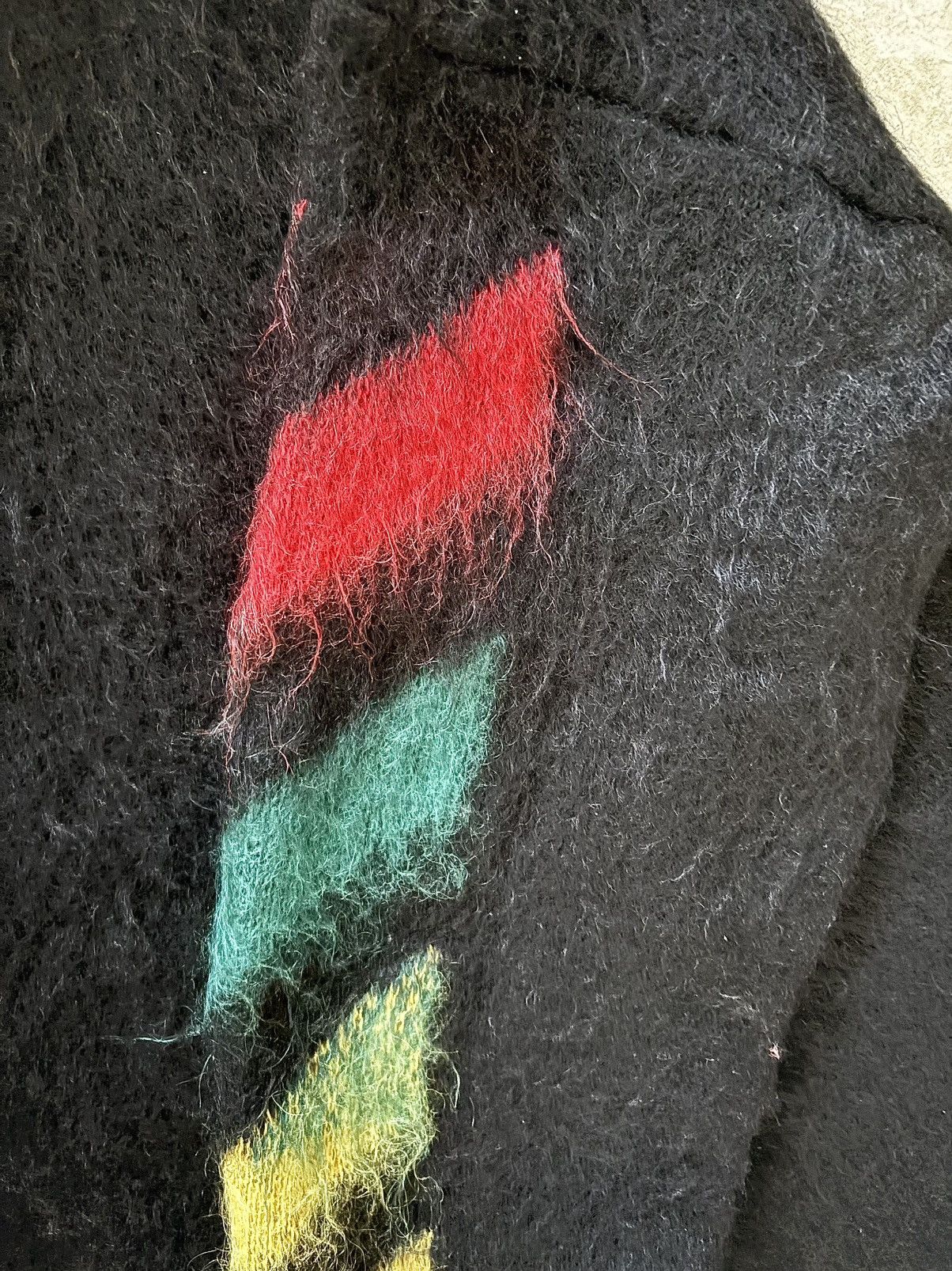 Off-White off white Mohair diag brushed knitwear Size US M / EU 48-50 / 2 - 3 Thumbnail