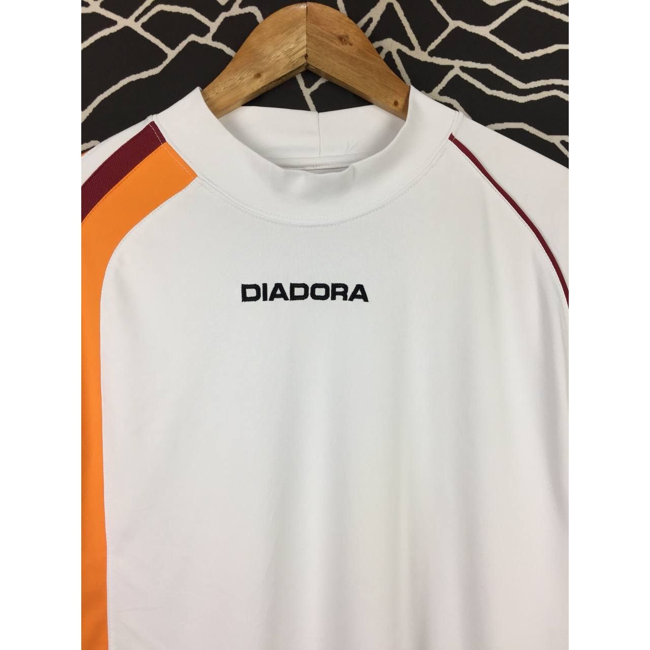 Diadora × Vintage Vtg Diadora AS Roma Template 2005/2006 Away Jersey Size US XL / EU 56 / 4 - 3 Thumbnail